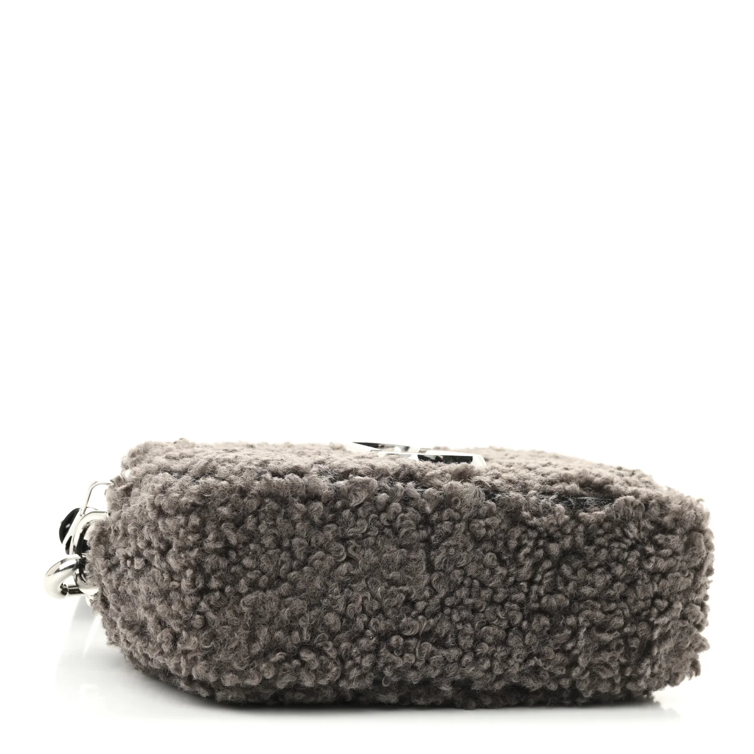 Shearling Snapshot The Teddy Camera Bag Grey - Top Club