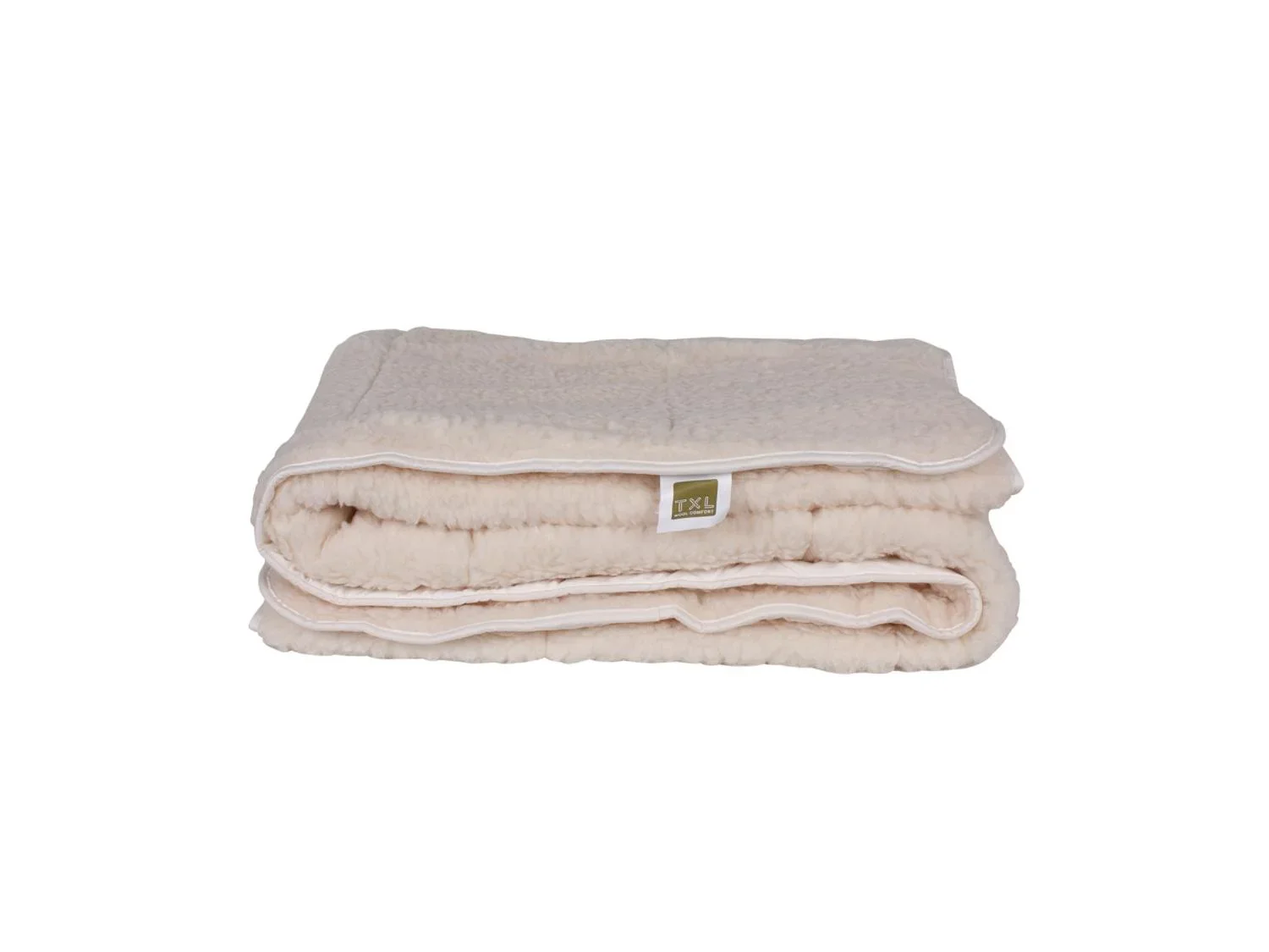 TXL Comfort Surmatelas en laine vierge, 160 x 200 cm