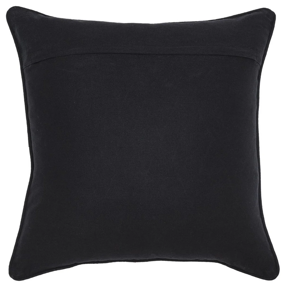 Luxury decorative cushion black / white 50 x 50 cm - elegant decorative cushion with elegant diamond pattern - luxury quality - hotel collection