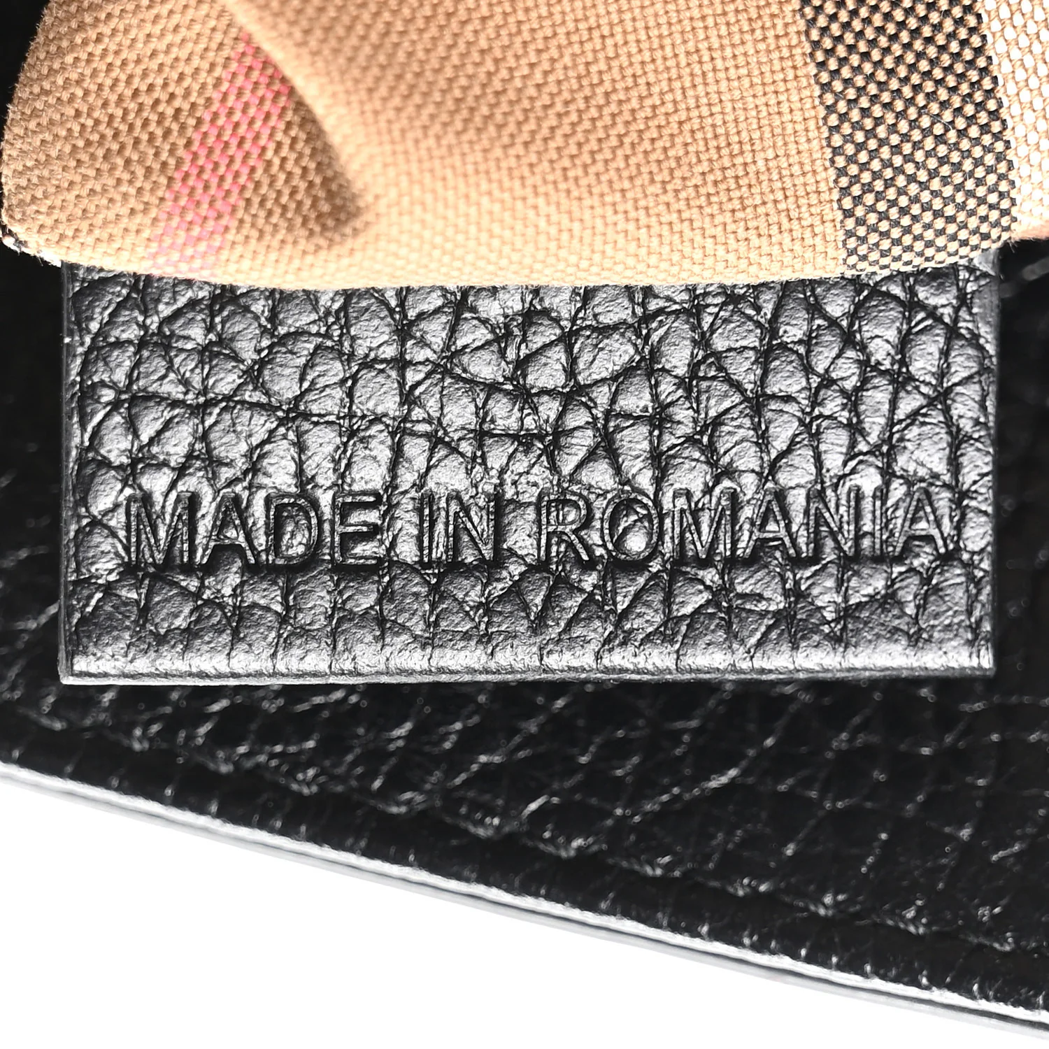 Grainy Calfskin Medium London Tote Bag Black - Top Club