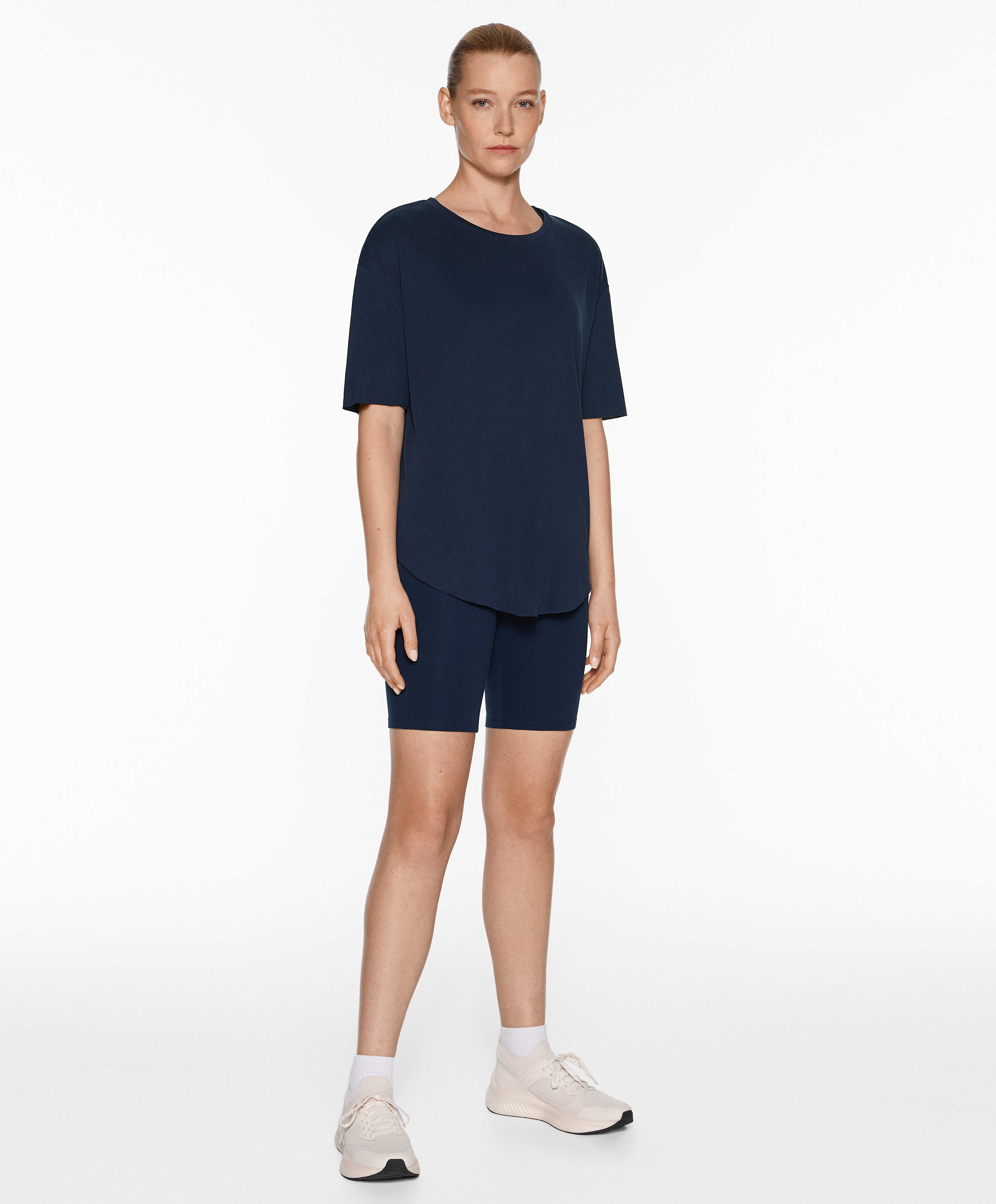 OYSHO Modal blend short-sleeved T-shirt