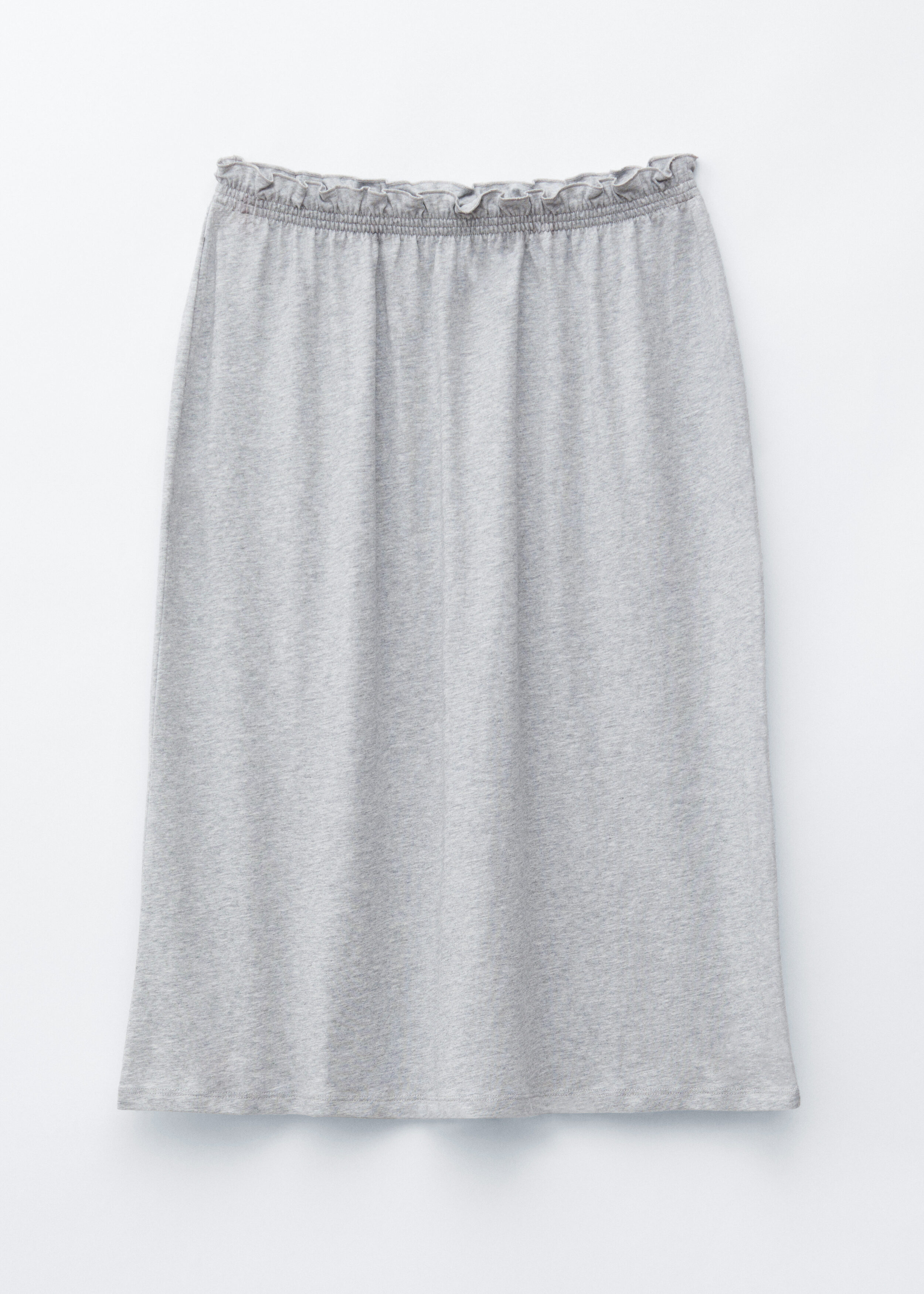 & Other Stories COTTON JERSEY MIDI SKIRT