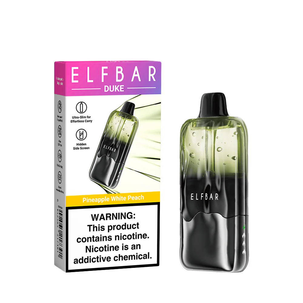ELFBAR DUKE Rechargeable Disposable Vape (All Flavours)