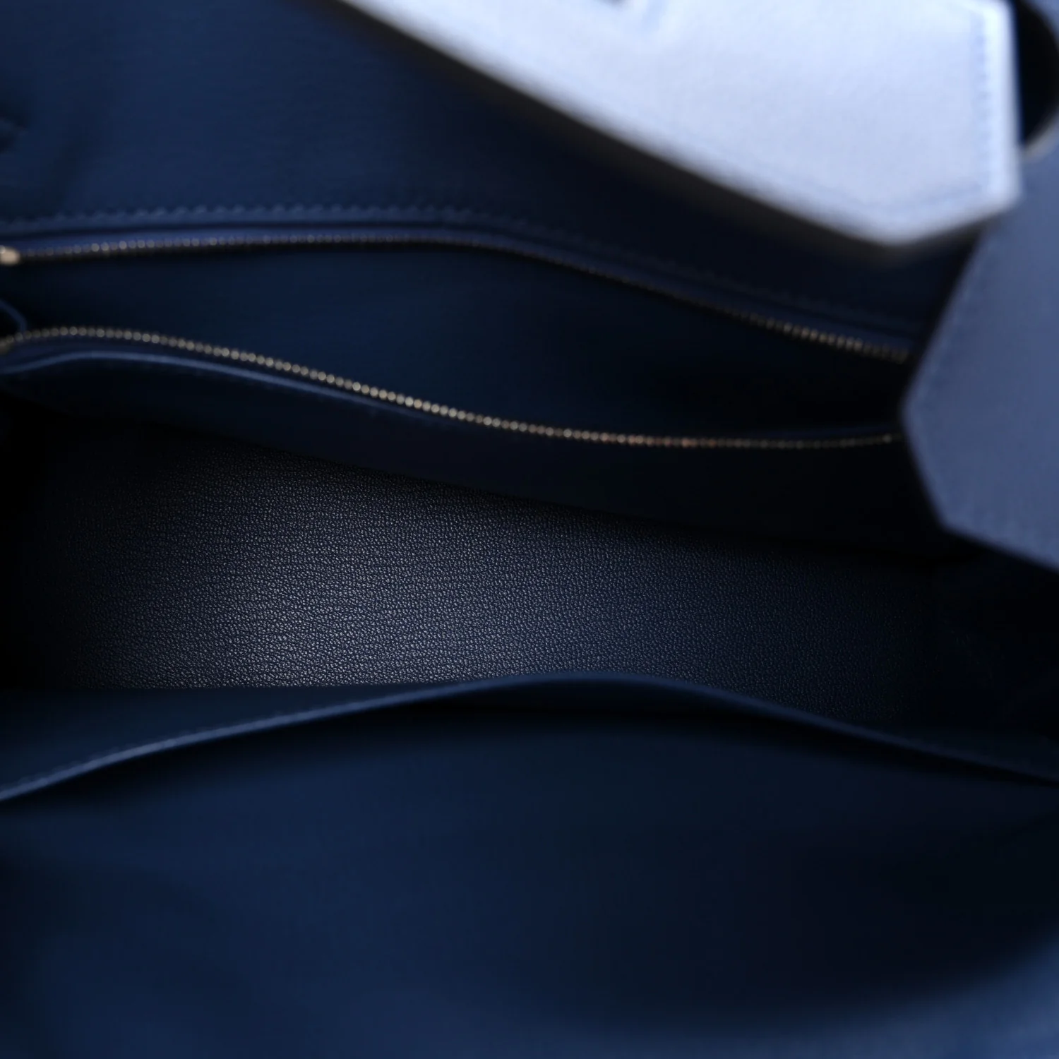 Taurillon Novillo Birkin 30 Bleu Brighton - Top Club