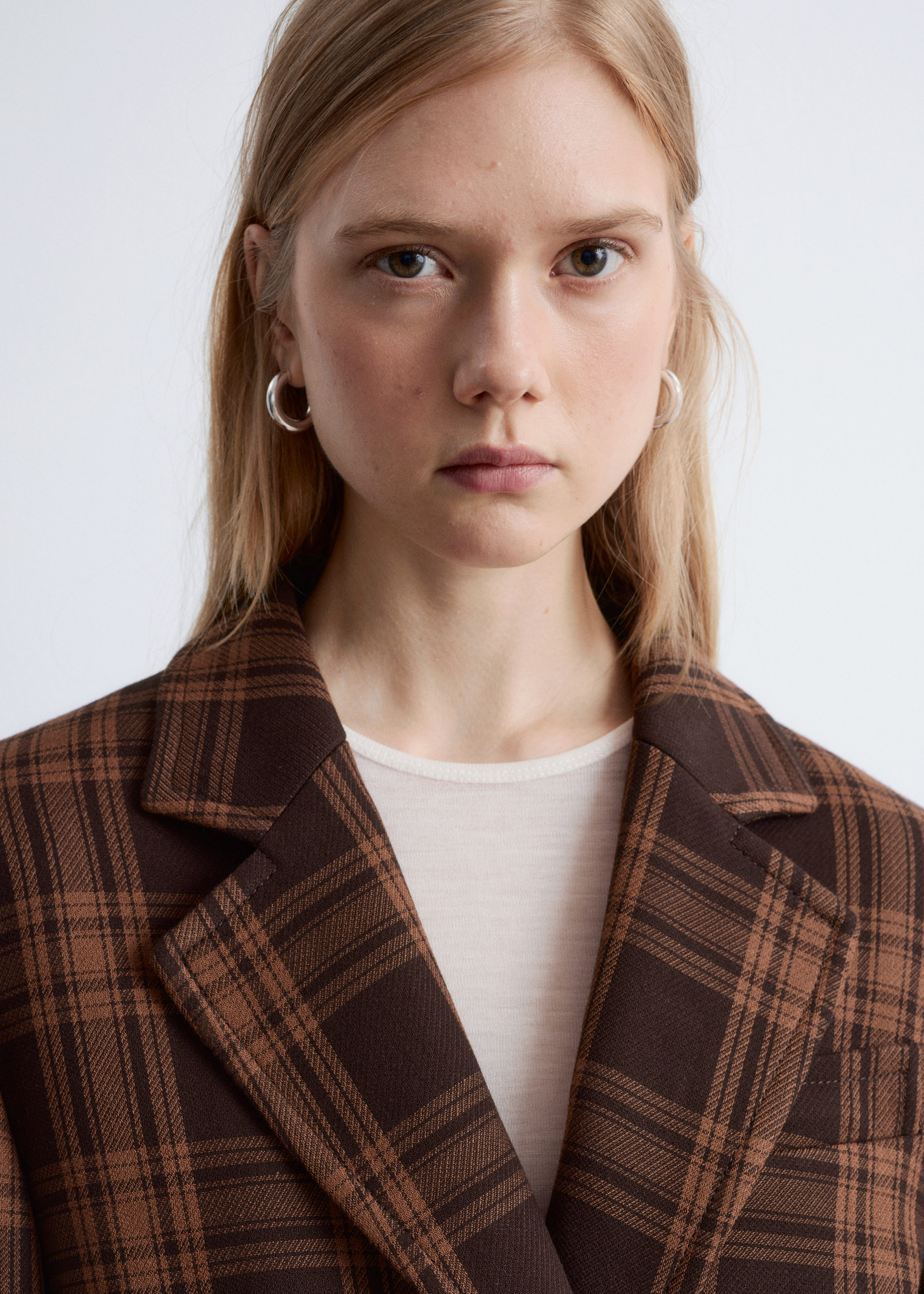 & Other Stories FITTED SHOULDER-PAD BLAZER