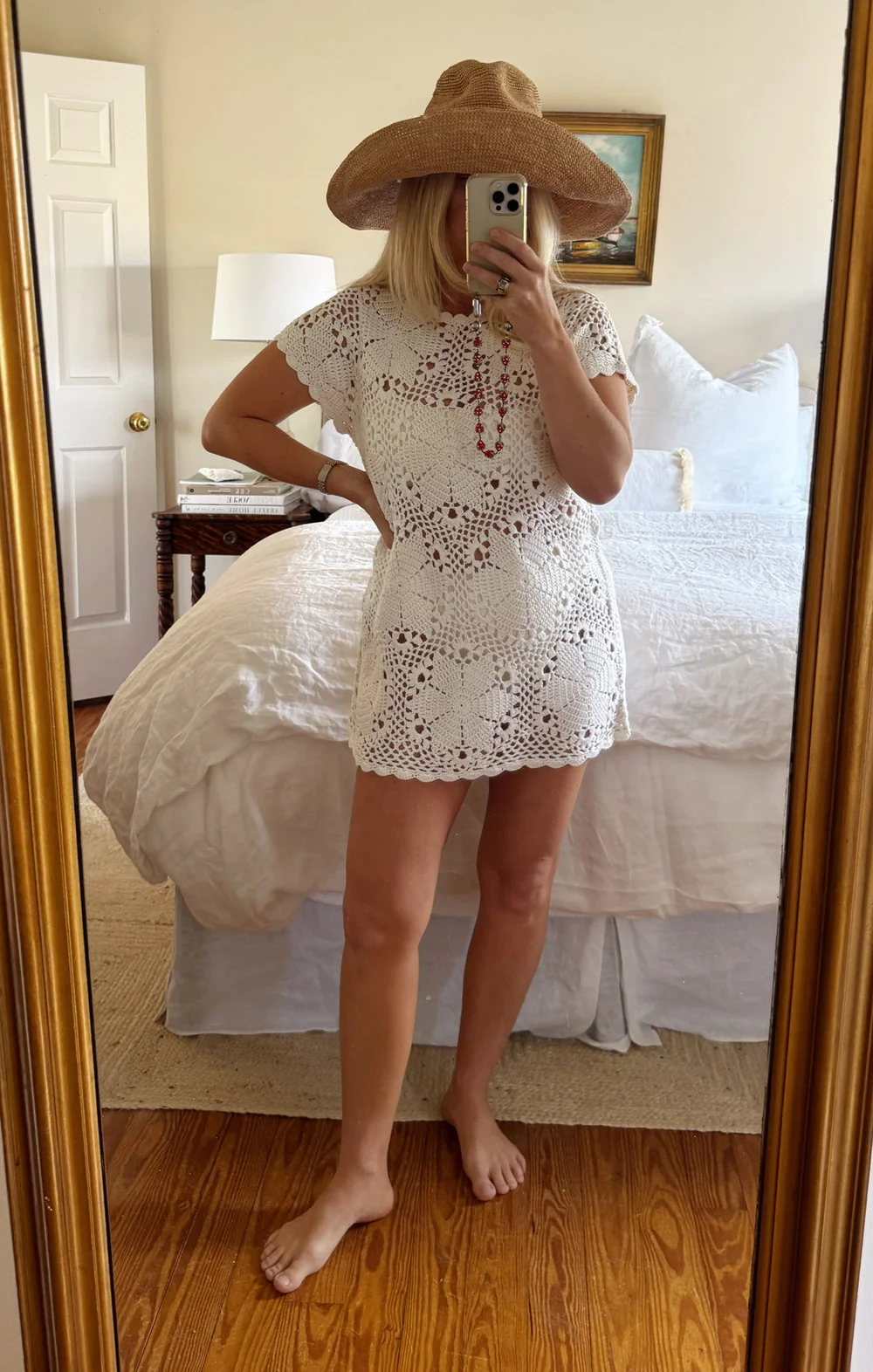 Cleo Coverup ~ Salty Floral Crochet