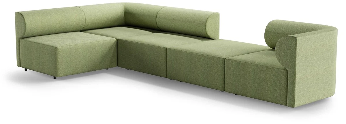 Luxury corner sofa green 360 x 180 cm - Modular living room sofa - Luxury living room furniture