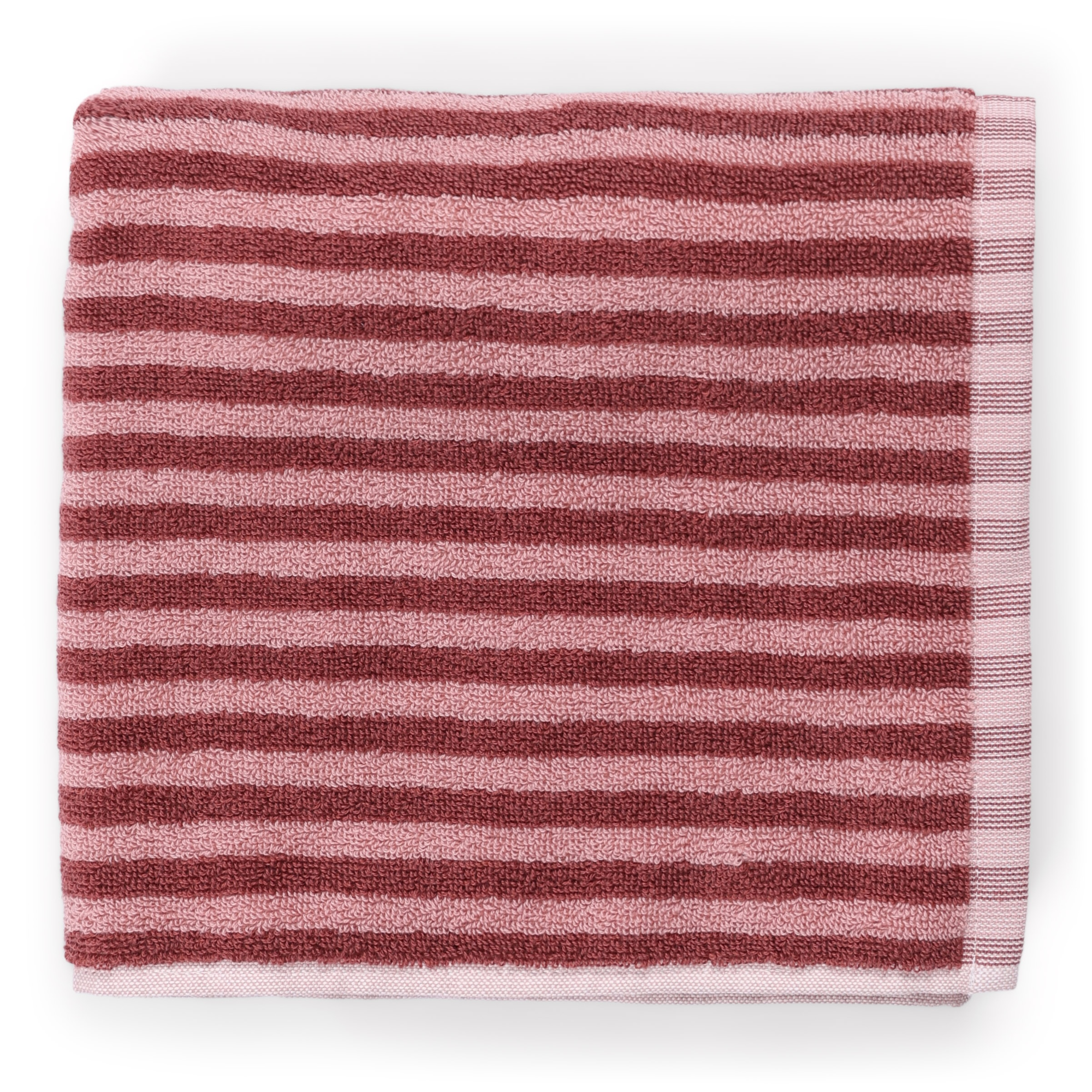 Handdoek Kate bordeaux blush 50x100 cm