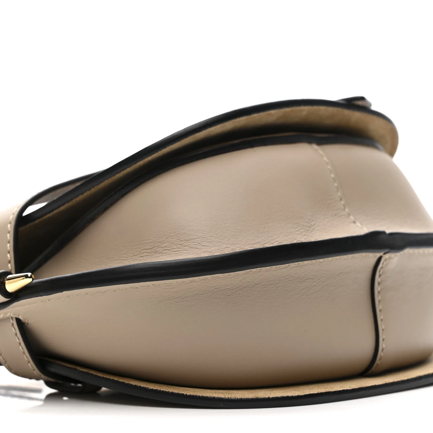 Calfskin Jacquard Mini Gate Dual Bag Clay - Top Club