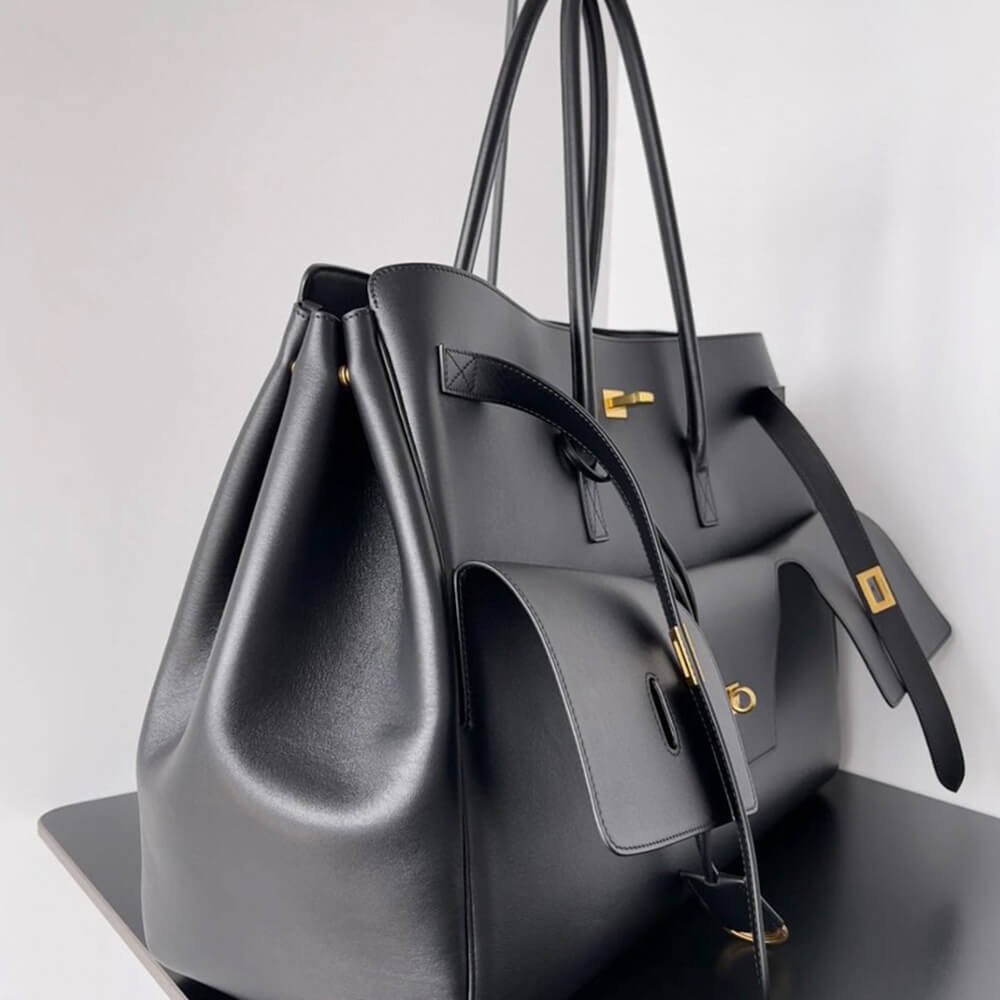 Balenciaga Bel Air Carry All Bag Xl in Black(HIGH-END GRADE) - Top Club