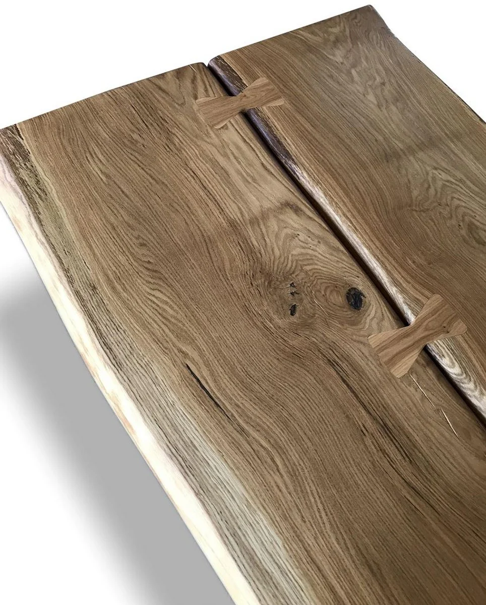 Luxury solid wood dining table 200 x 100 x H. 77 cm - Various colors - Rustic kitchen table - Dining room furniture