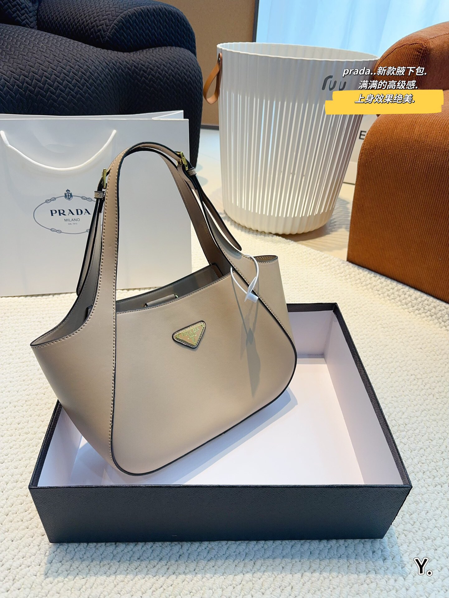 Pra new arrival hobo bag size: 27*7*19cm - Top Club