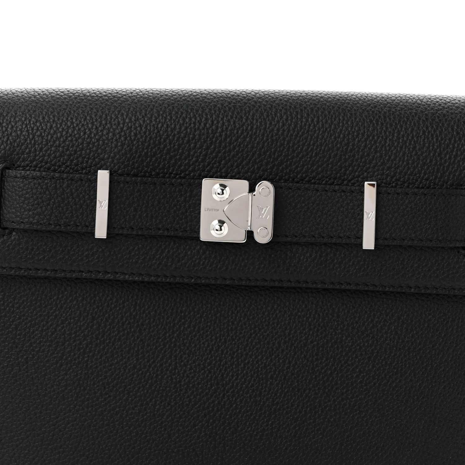 Cuir Millesime Georges Pouch Black - Top Club