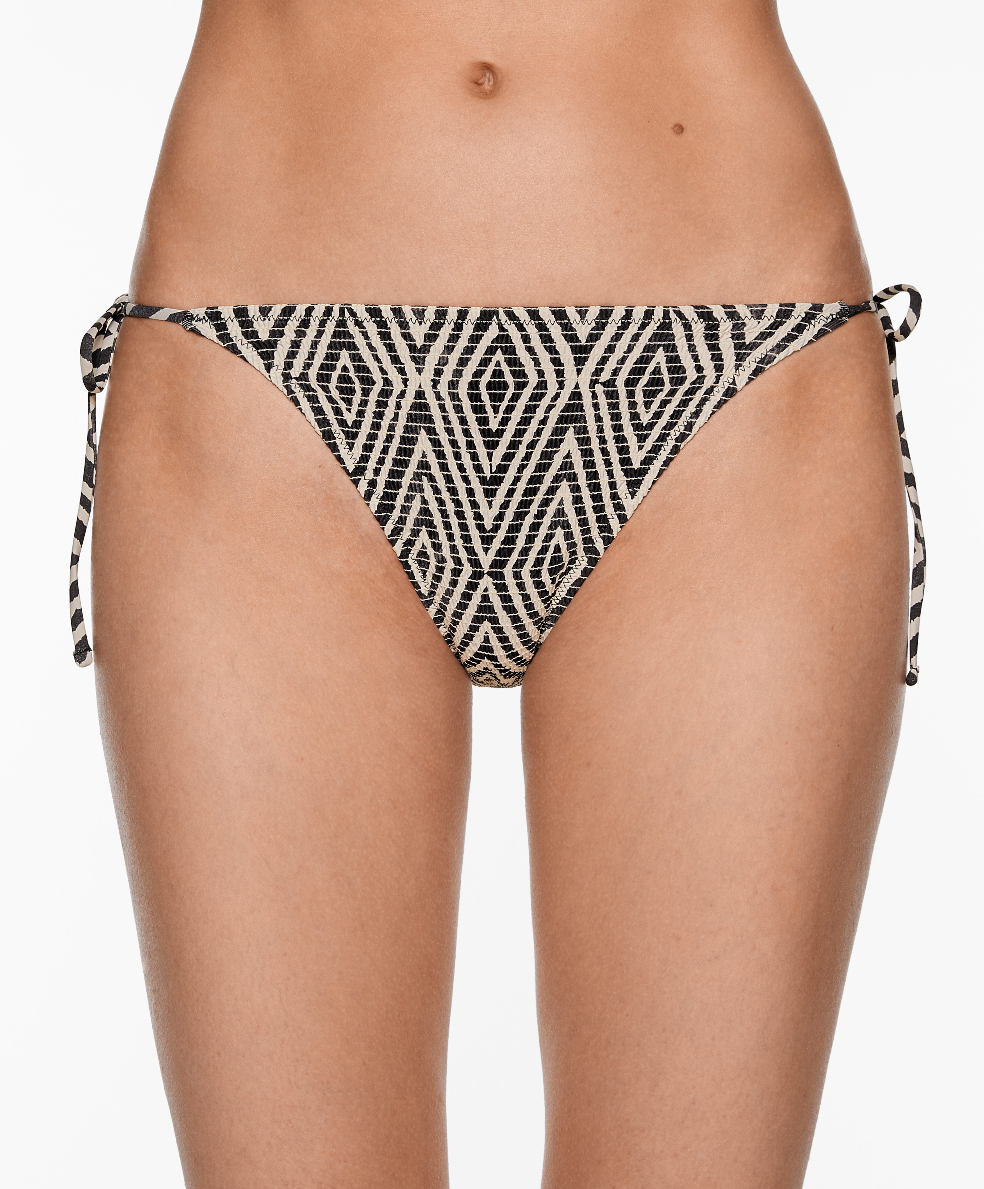 OYSHO Smock medium-coverage bikini briefs with ties
