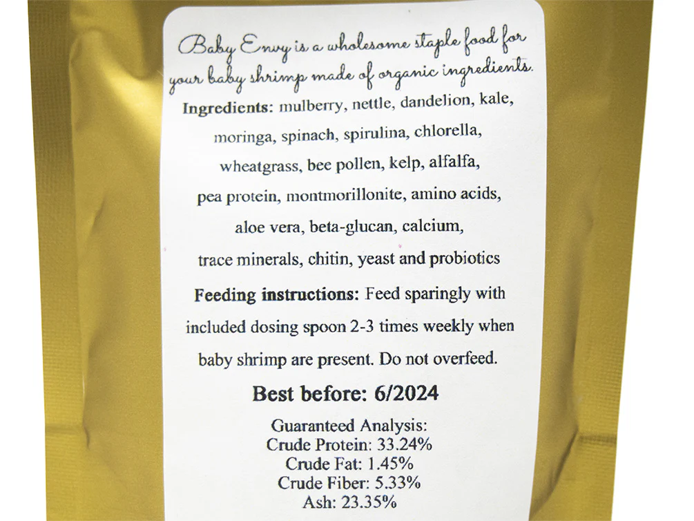 Shrimp Envy - Baby Envy Shrimp Food