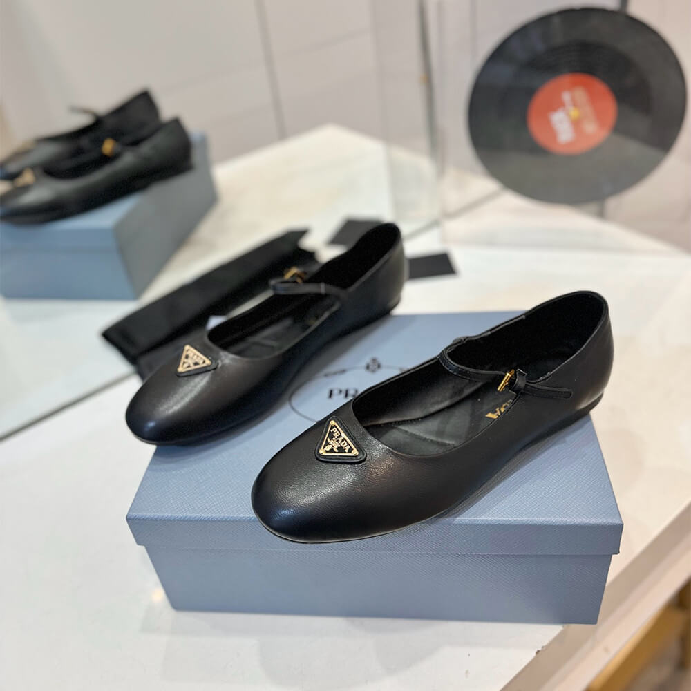 PRADA Nappa leather ballerinas - Top Club
