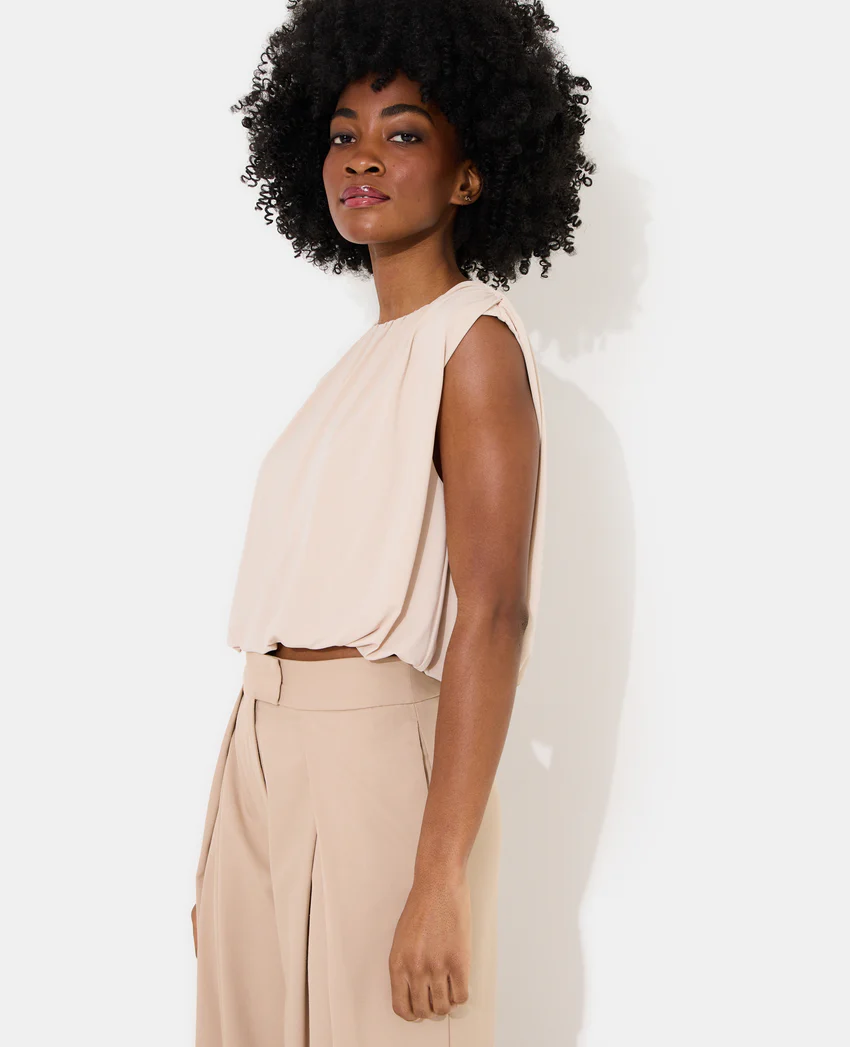 Pimkie Top boule sans manches en maille fluide