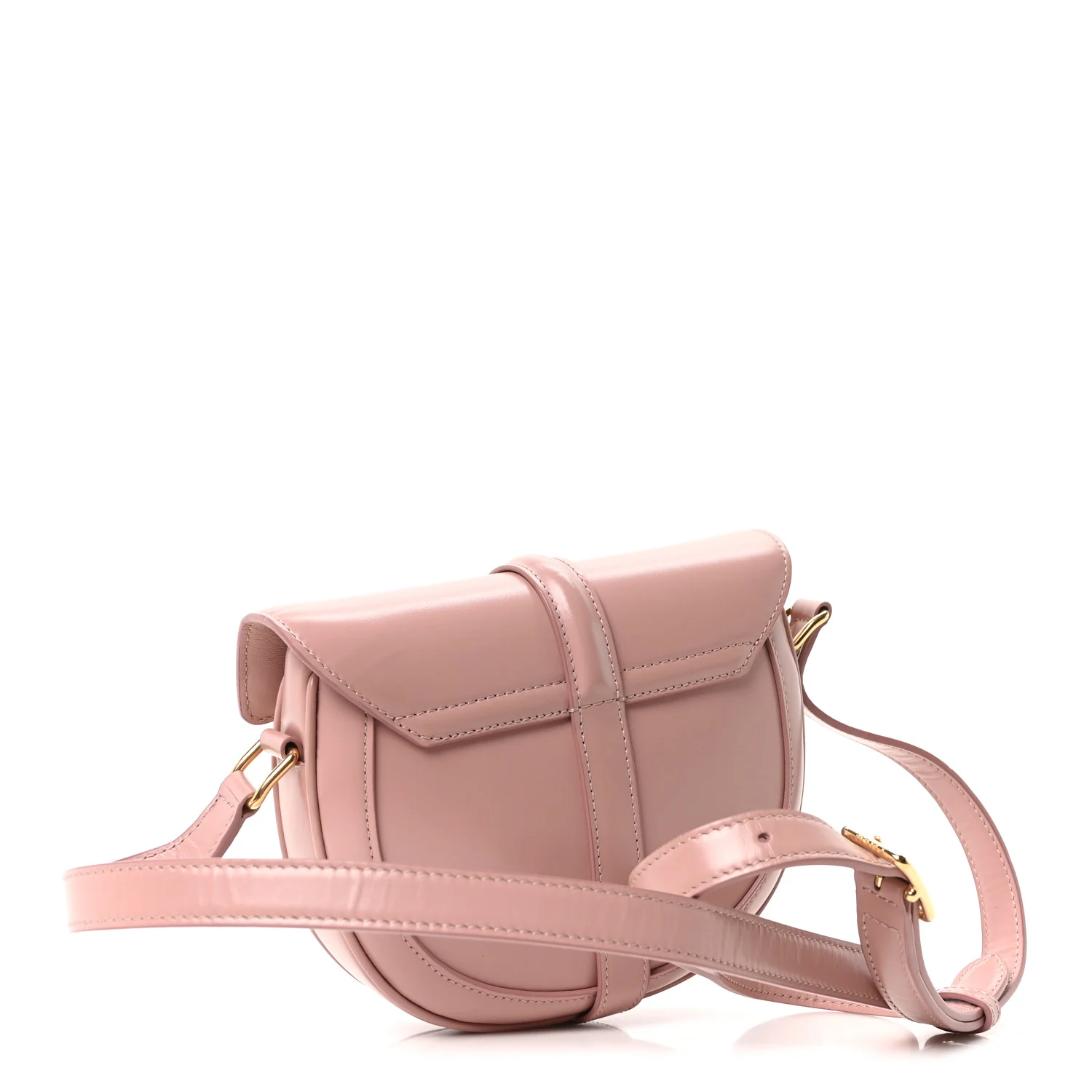 Satinated Calfskin Besace Small 16 Vintage Pink - Top Club