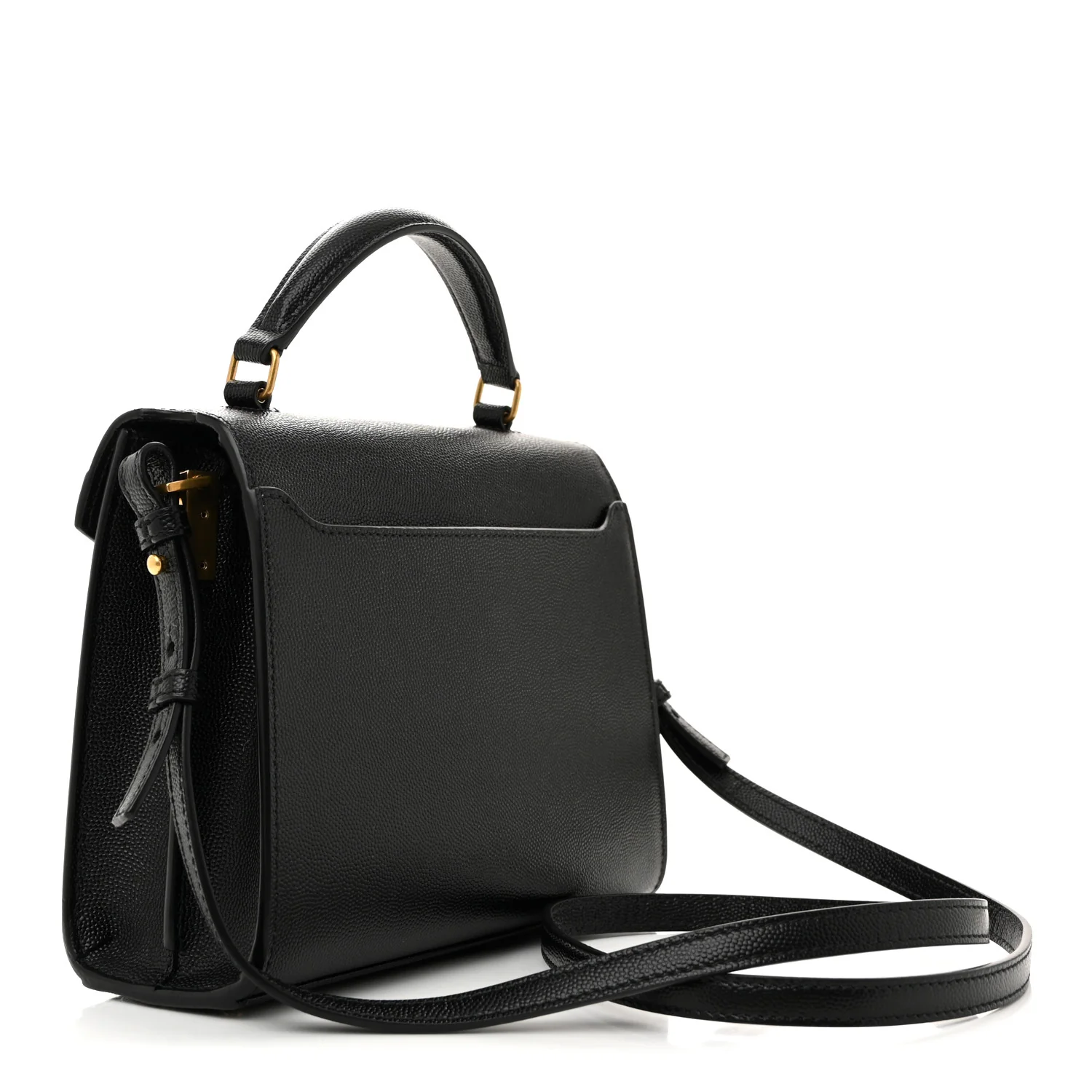 Grain de Poudre Mini Classic Monogram Cassandra Top Handle Black - Top Club