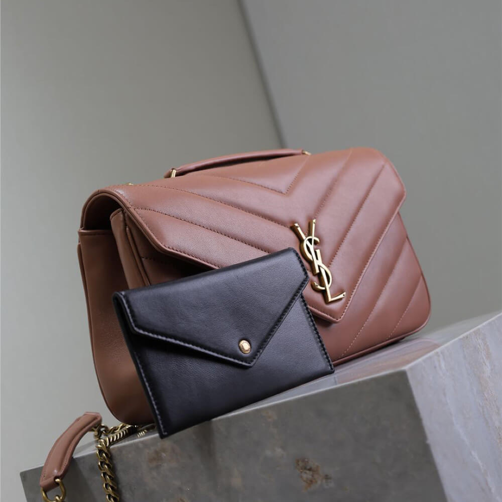 YSL LOULOU medium in MATELASSE lambskin - Top Club