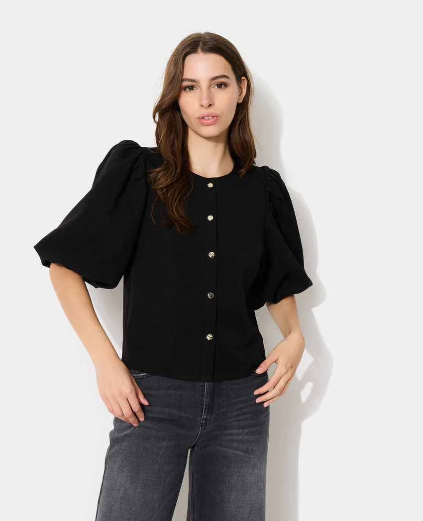 Pimkie Blouse boutonnée manches ballons