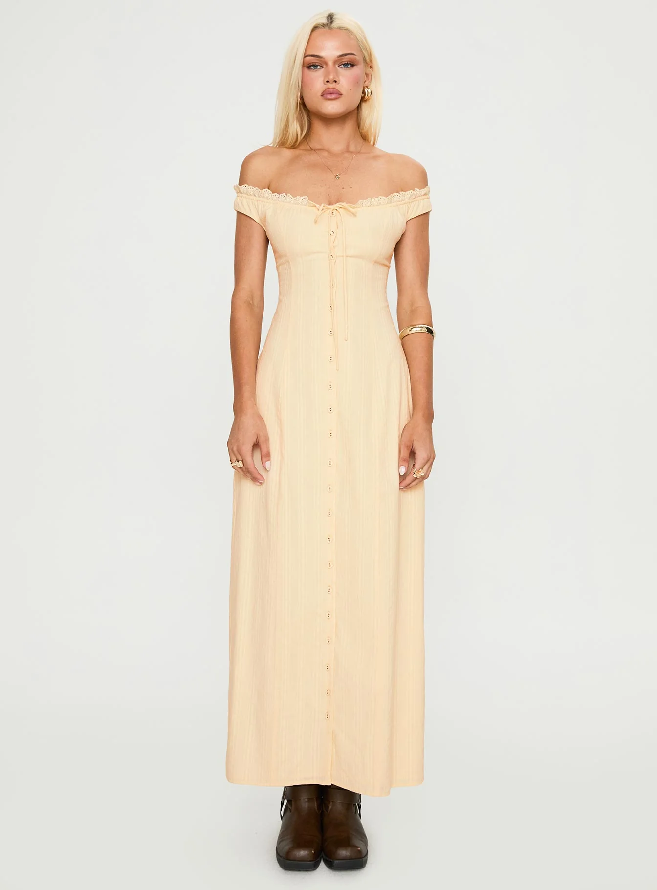 Bryar Maxi Dress Yellow