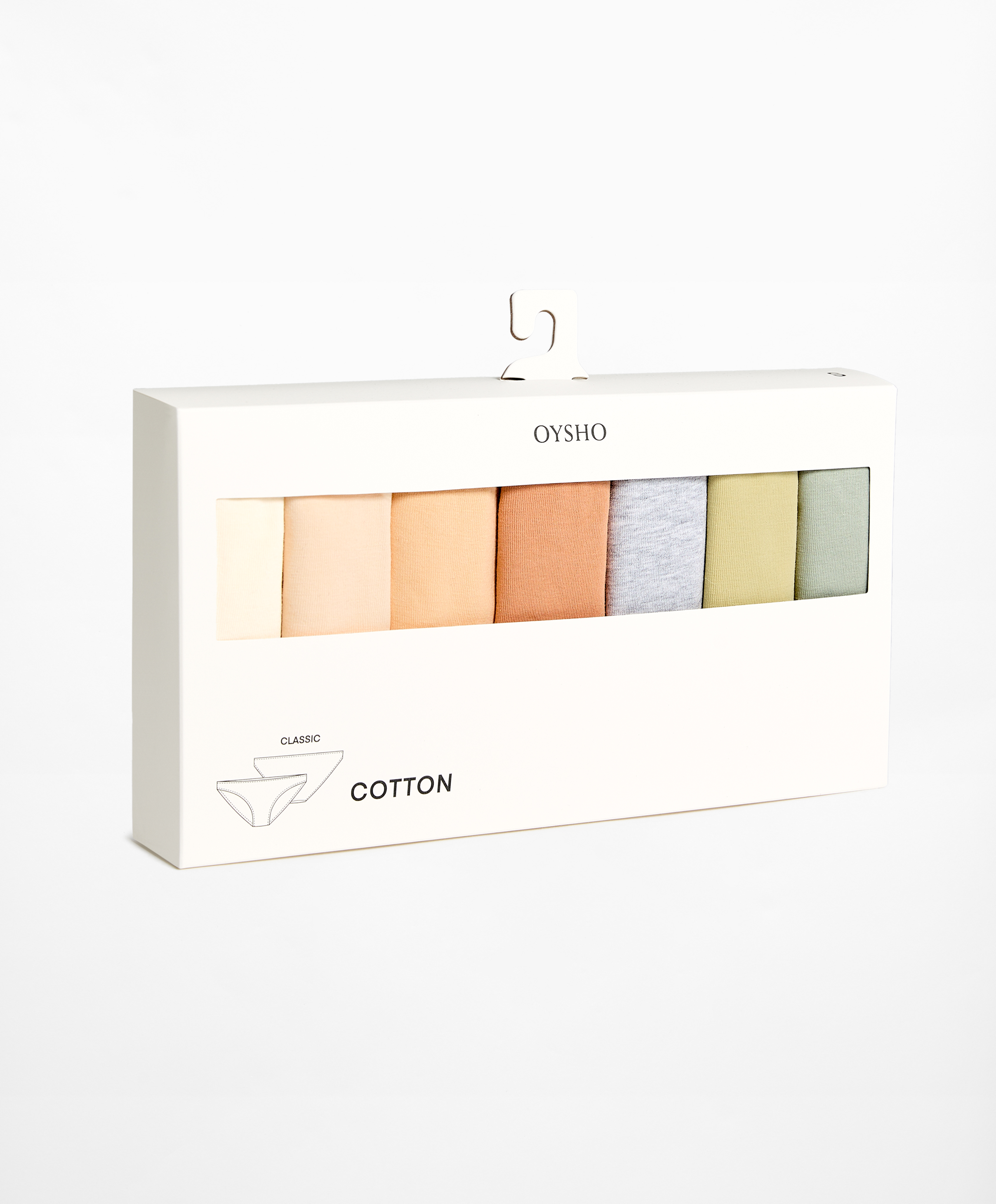 OYSHO 7 cotton blend classic briefs