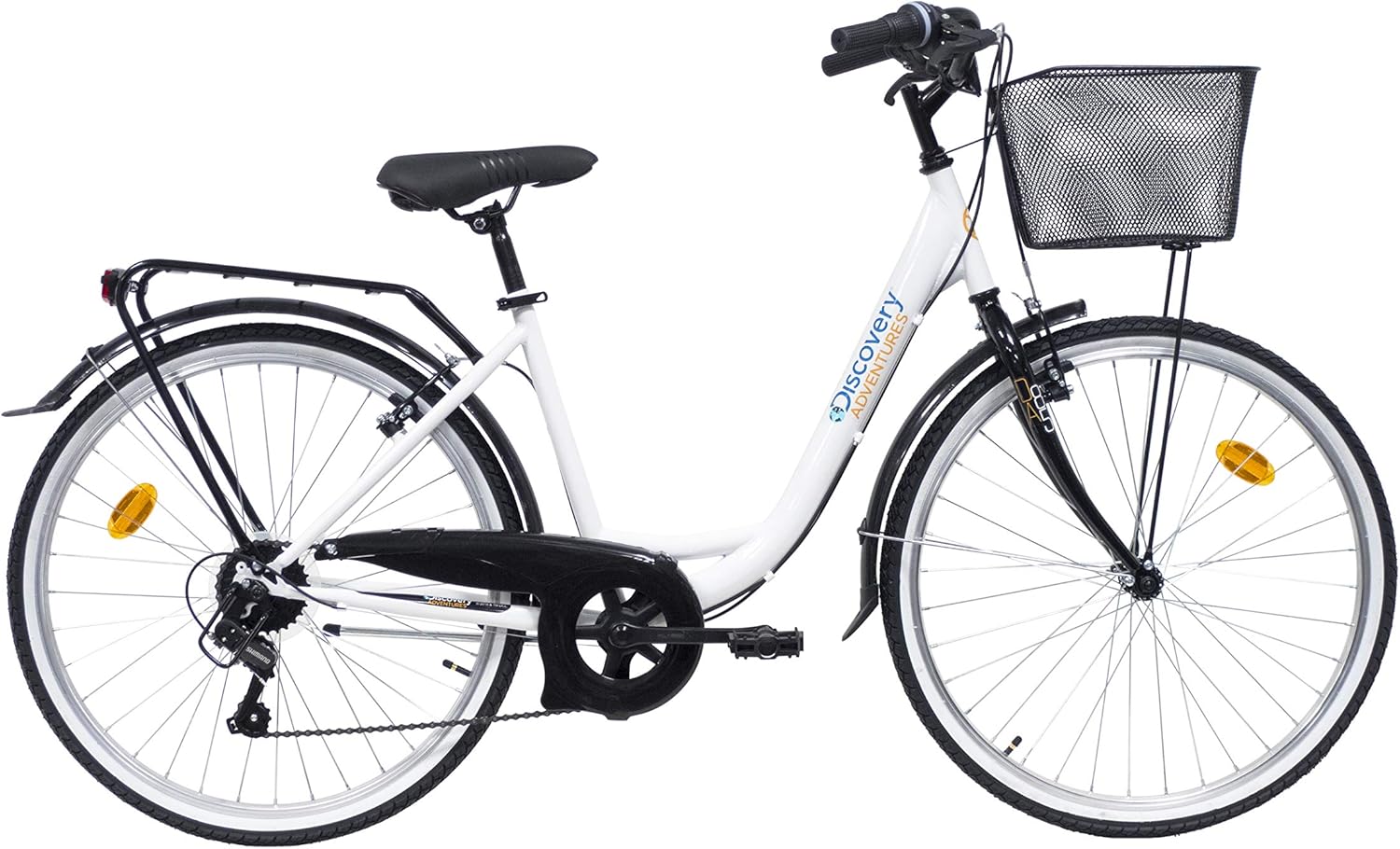 Discovery Denver City Bike Donna, Bianco, 26
