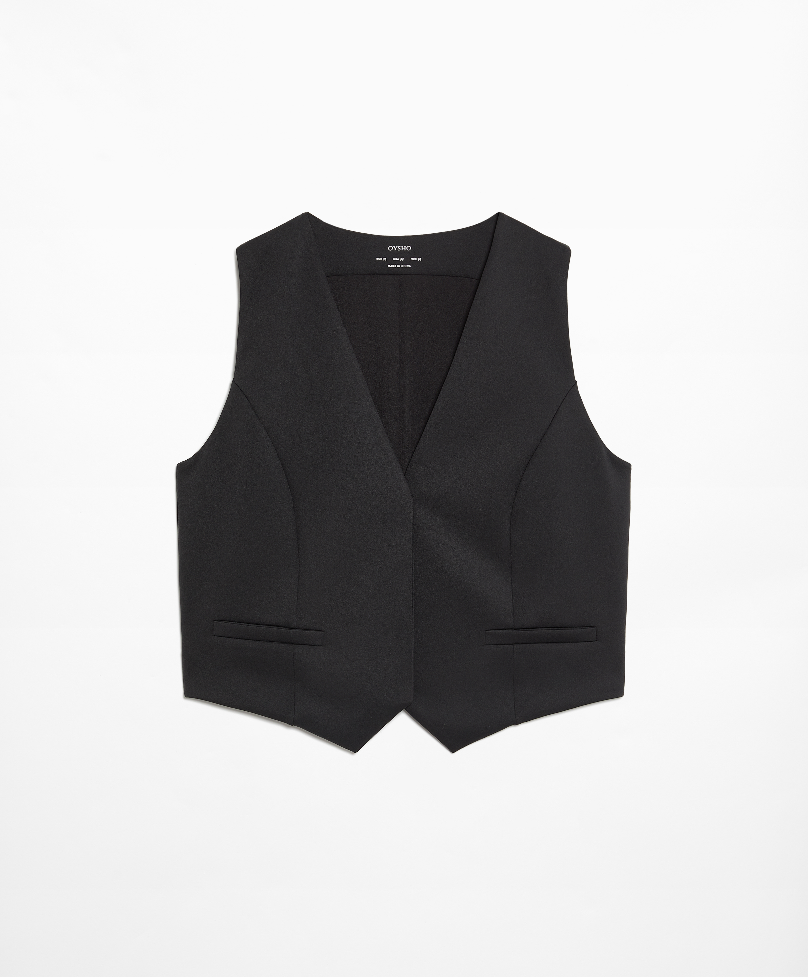 OYSHO Neoprene-effect waistcoat