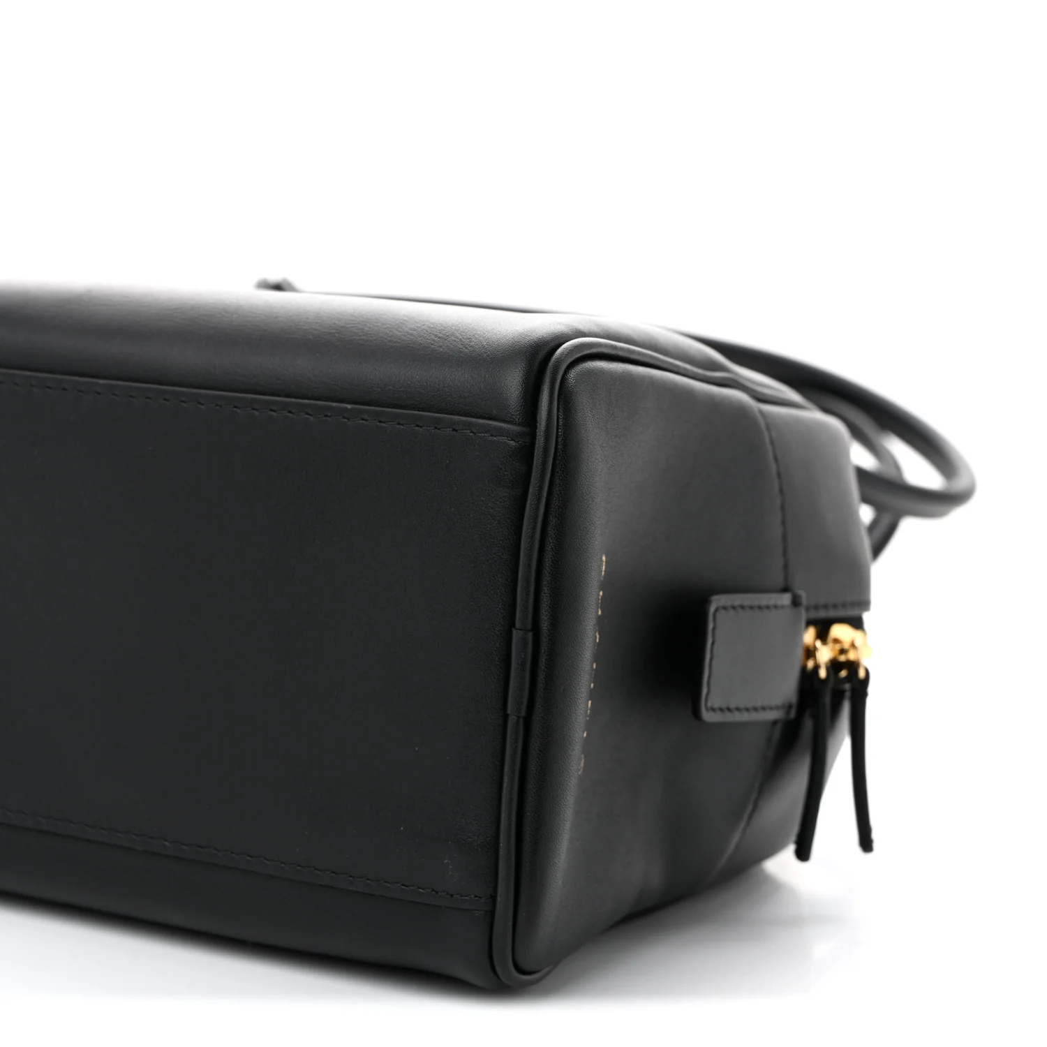 Calfskin Large Perfect Bowling Bag Black - Top Club
