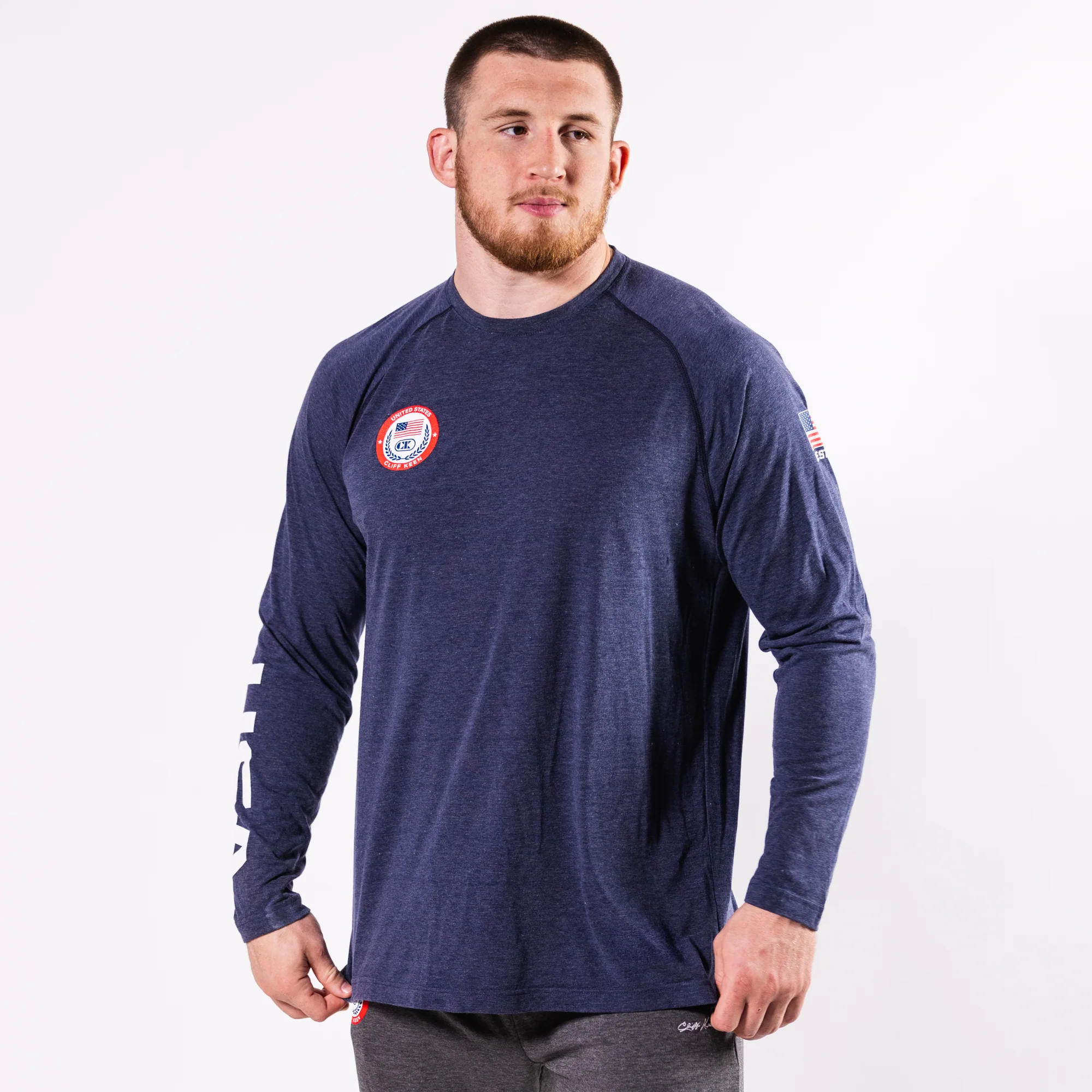 USA Long Sleeve Tee - MoB Apparel