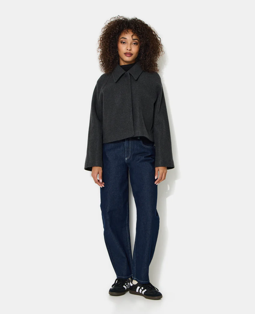 Pimkie Manteau court drap de laine