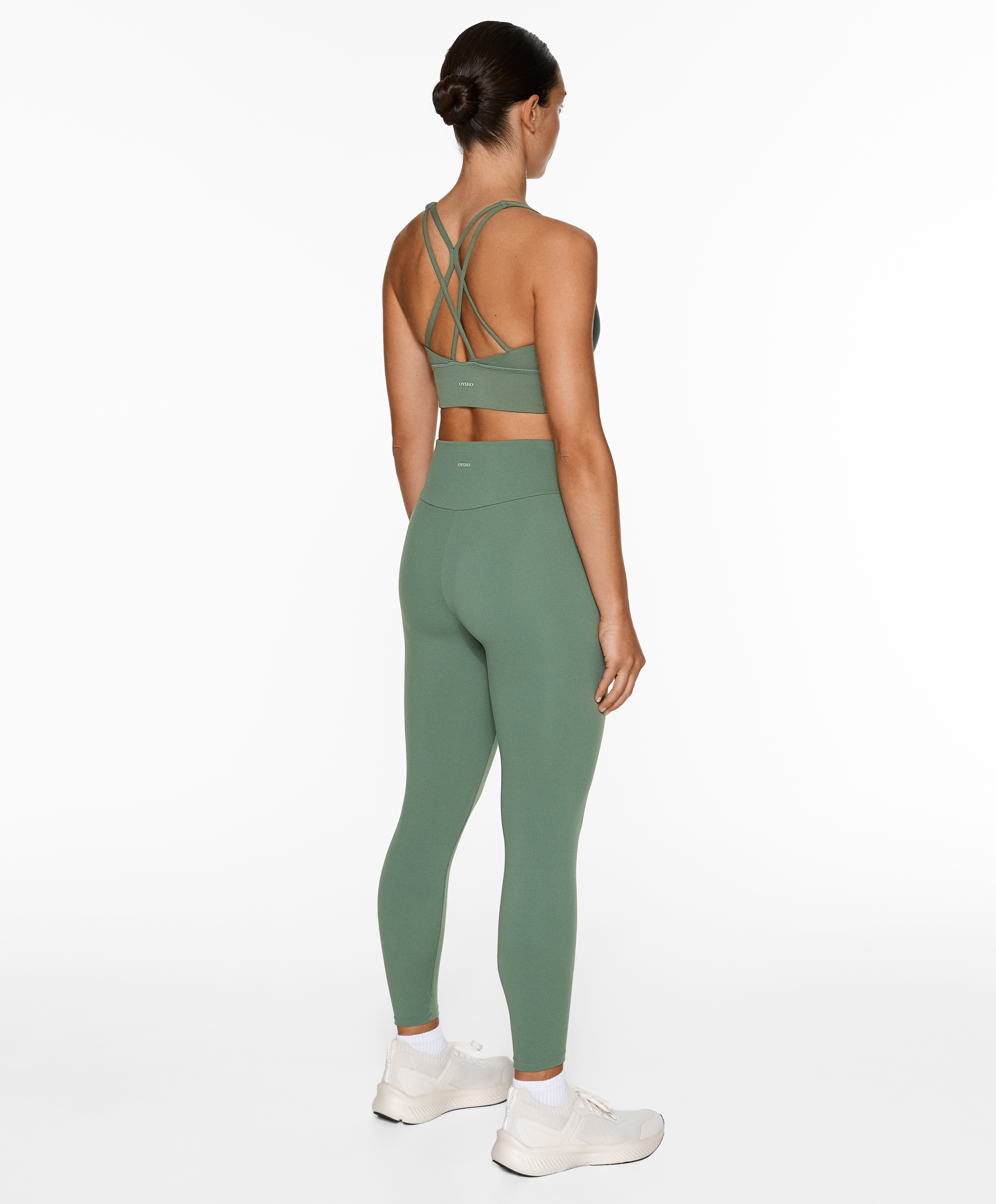 OYSHO Comfortlux high-rise ankle-length leggings