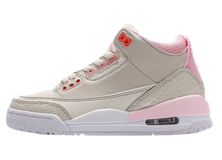 Wmns Air Jordan 3 Retro  Sail Rust Pink  CK9246-116 - Sneaker Replica Workshop