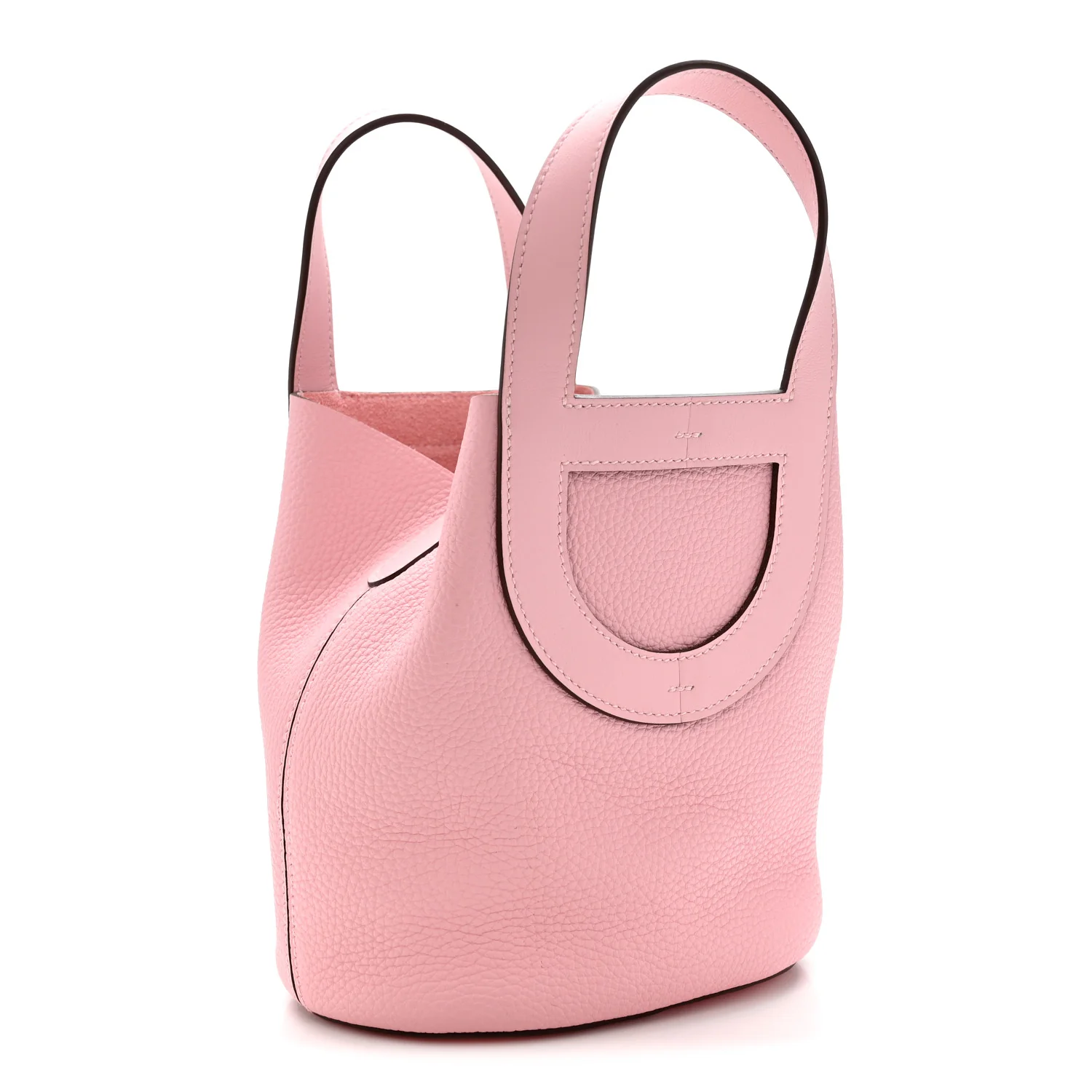 Taurillon Clemence Swift In-The-Loop 18 Bag Rose Sakura - Top Club
