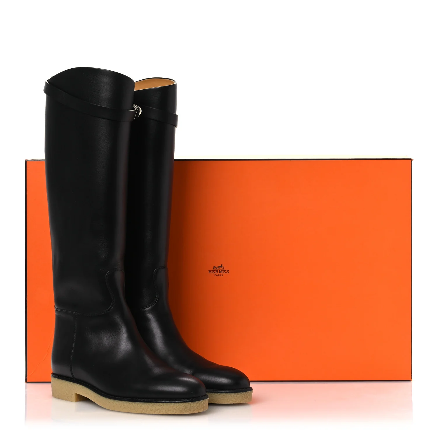 Calfskin Faustine Boots 38 Black - Top Club