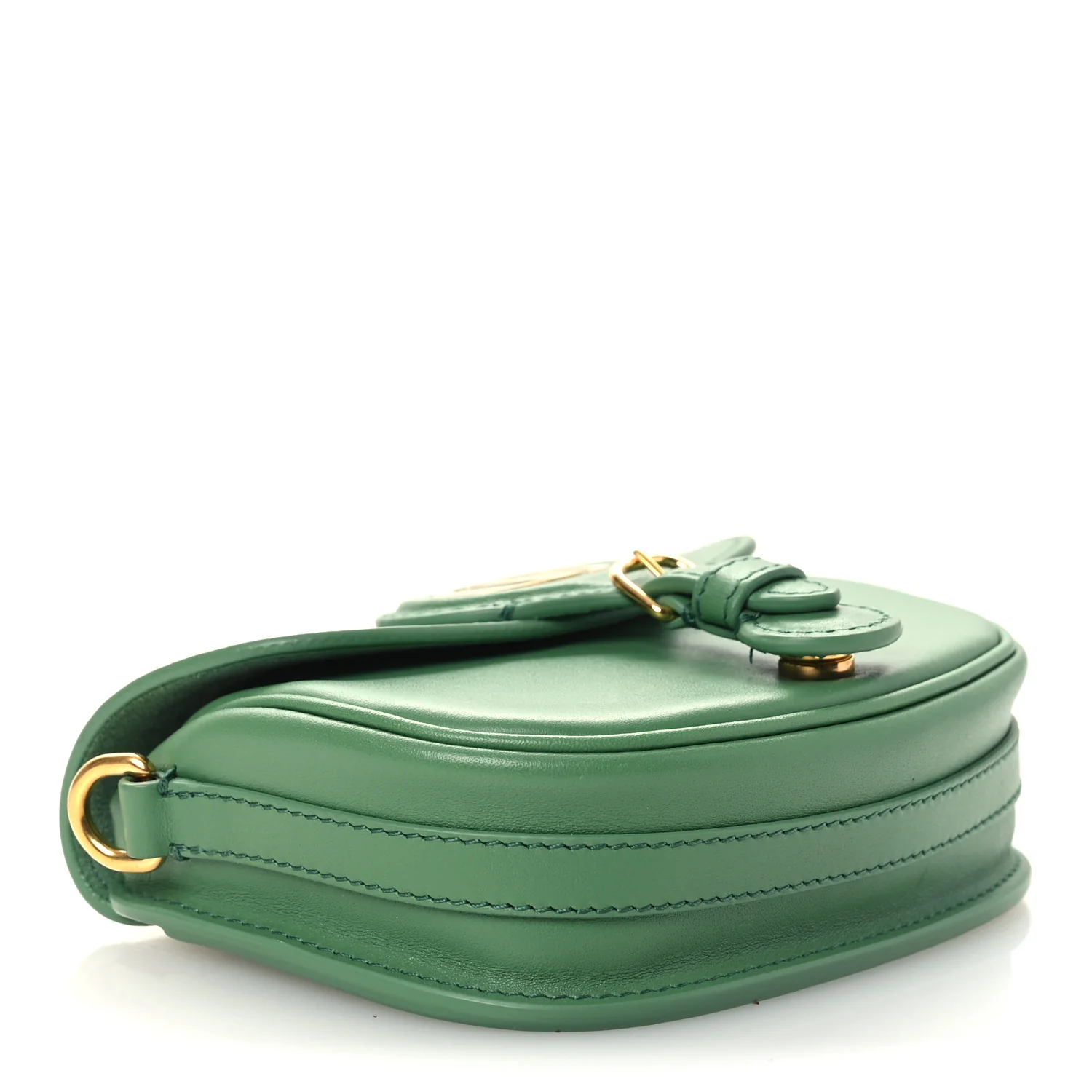 Box Calfskin Micro Bobby Bag Sage Green - Top Club