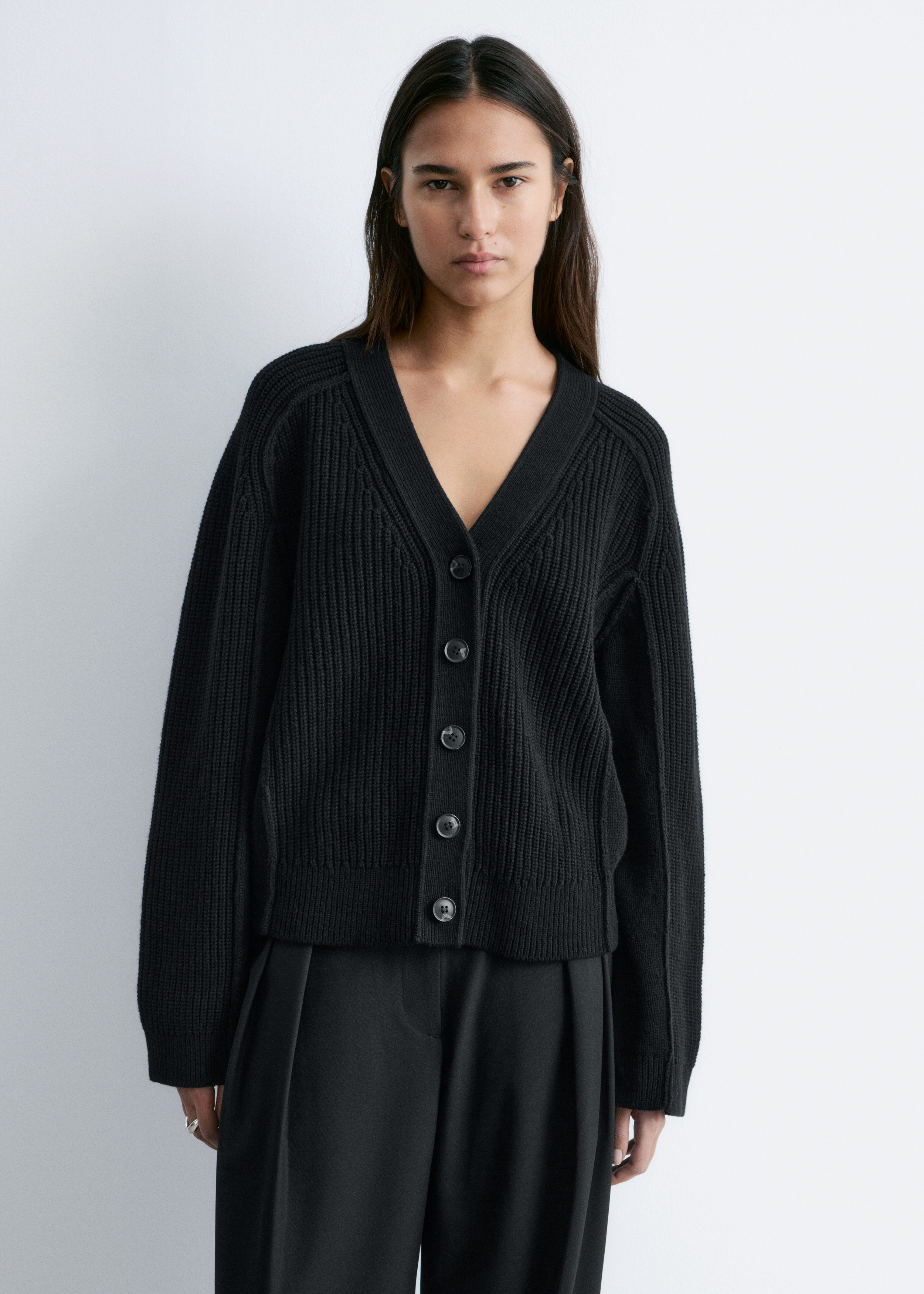 & Other Stories MERINO WOOL CARDIGAN