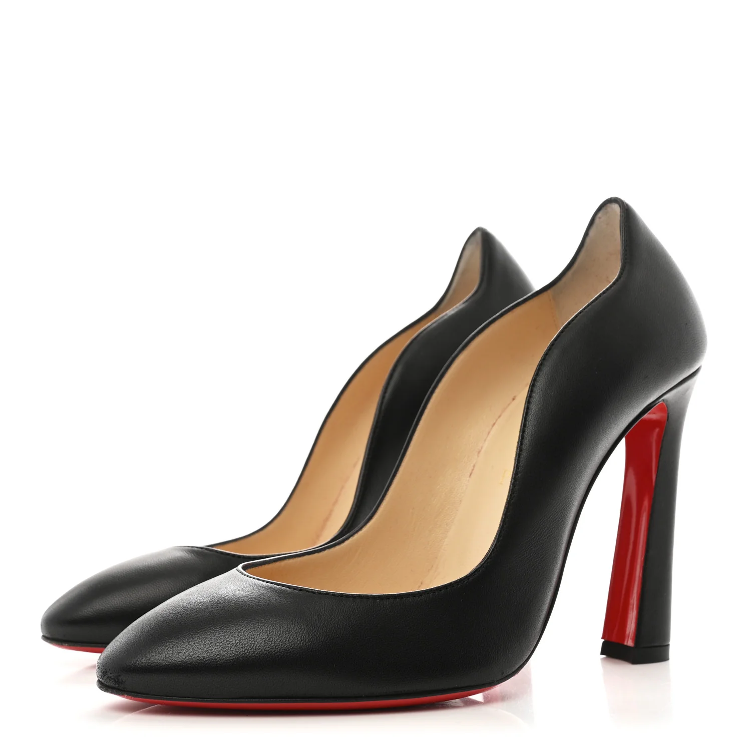 Nappa Agneska 100 Platform Pumps 37 Black - Top Club