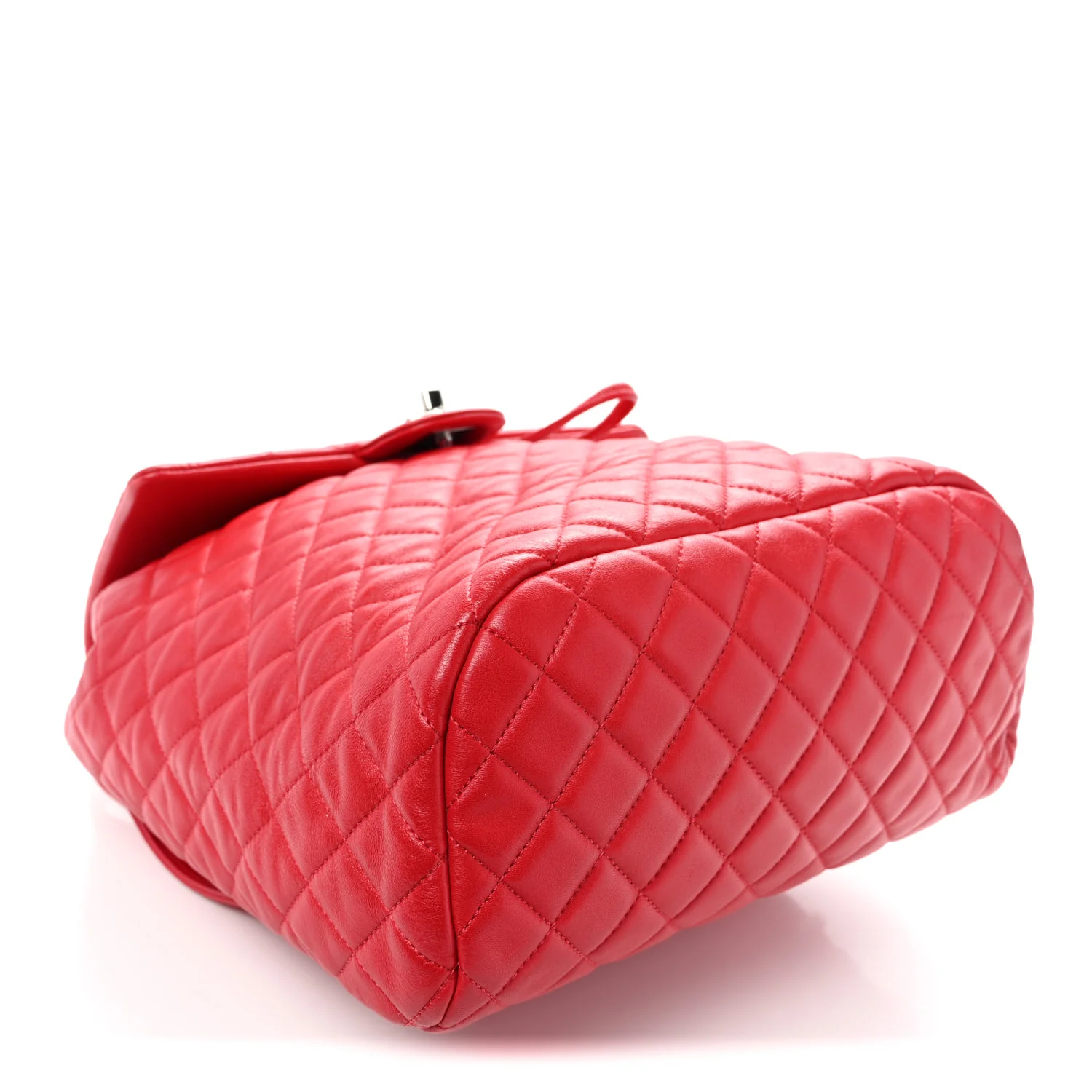 Lambskin Quilted Large Urban Spirit Backpack Red - Top Club