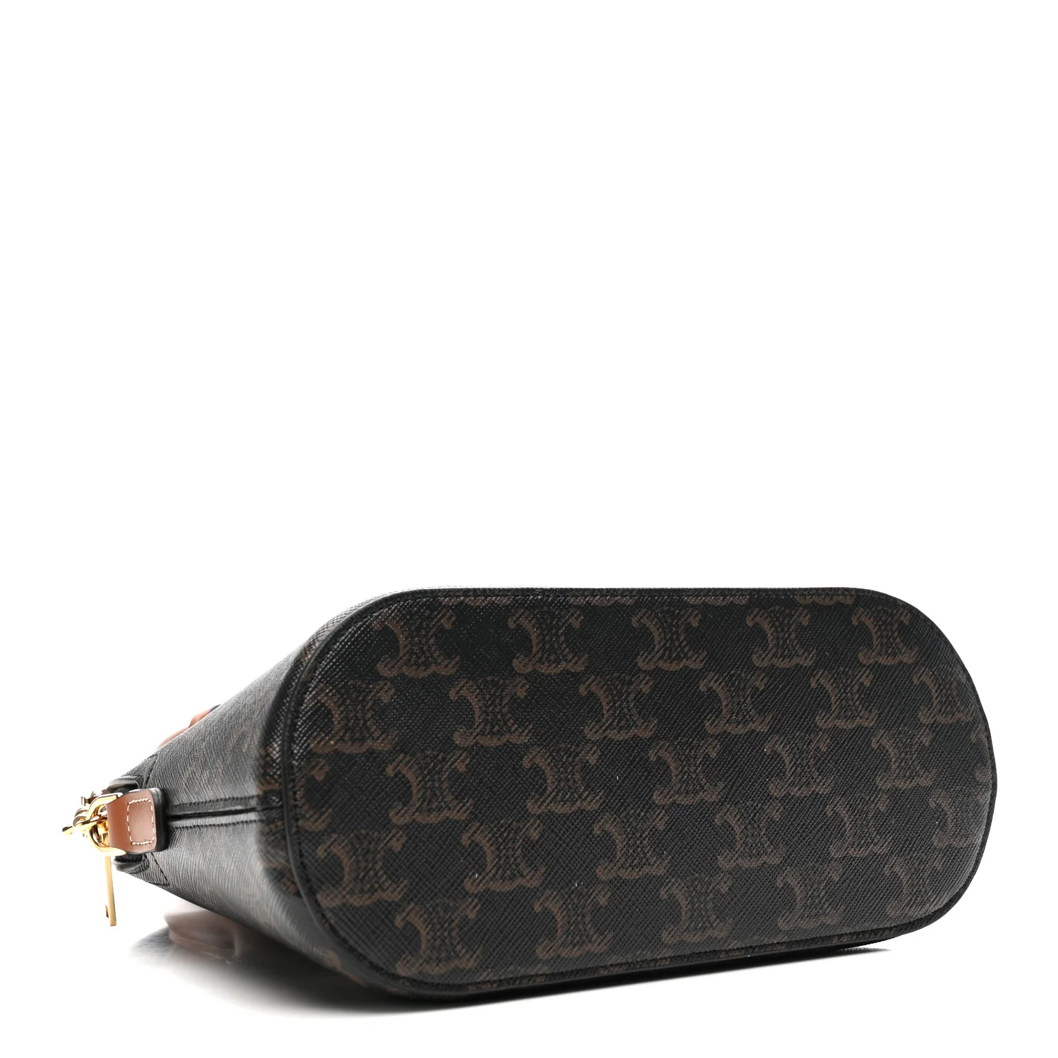 Canvas Calfskin Triomphe Teen Honorine Bag Tan - Top Club