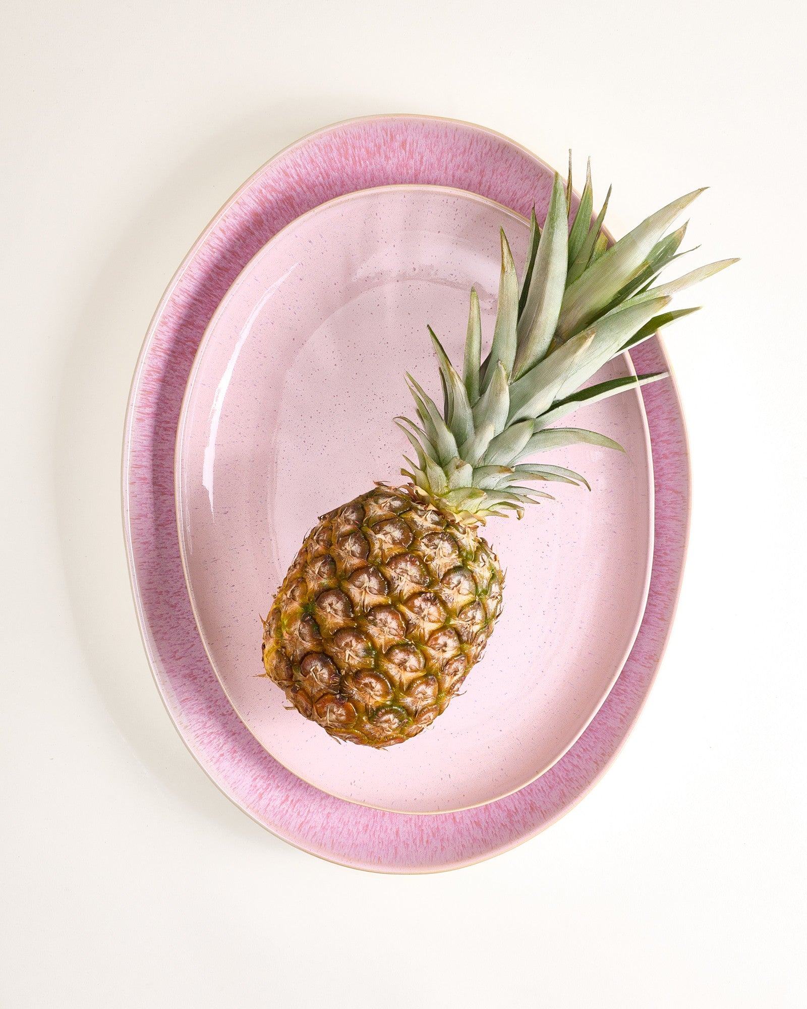 Areia Servierplatte XL oval rosé
