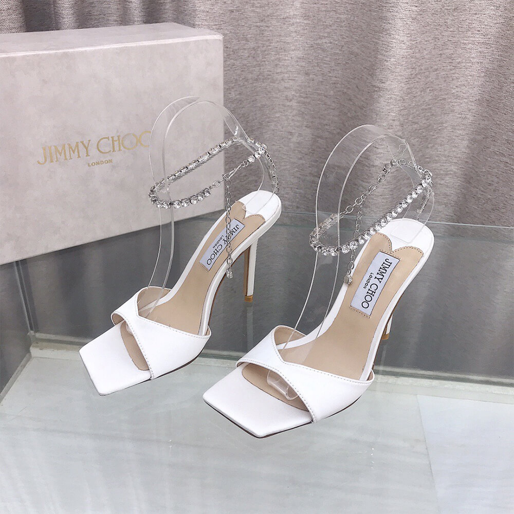JIMMY CHOO Saeda Sandal 100 - Top Club