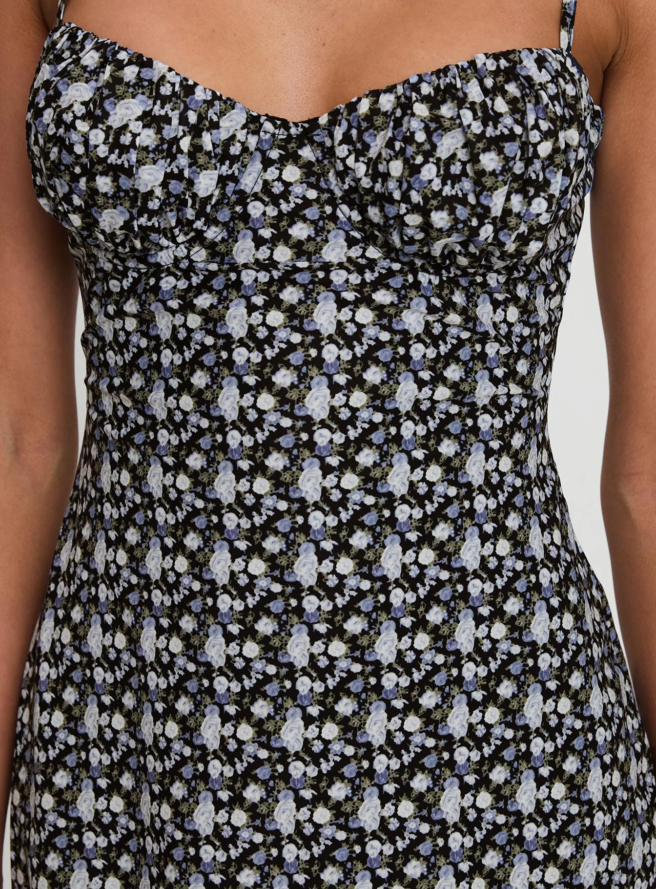 Draven Mini Dress Black Multi