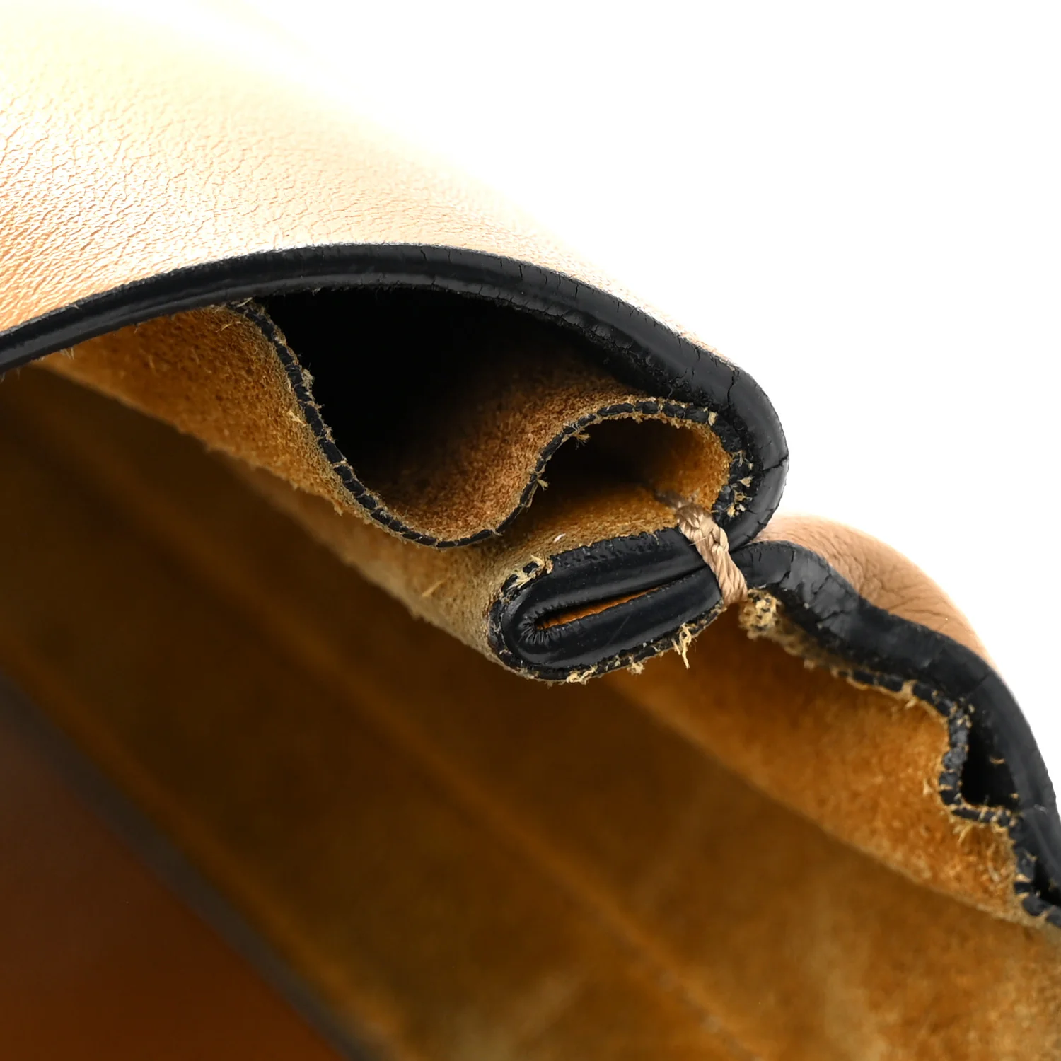 Suede Calfskin Medium Faye Shoulder Bag Mustard Brown - Top Club