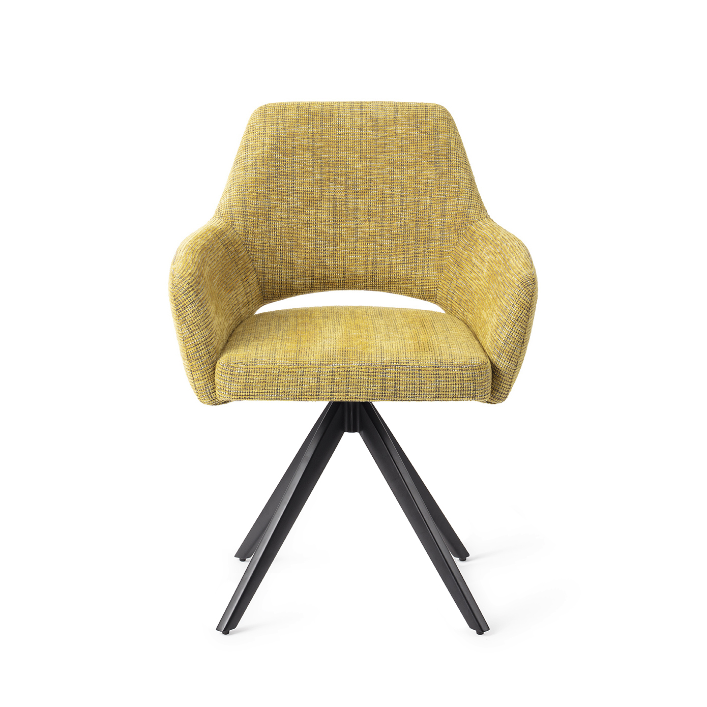 Eetkamerstoel Yanai turn black lemon lines