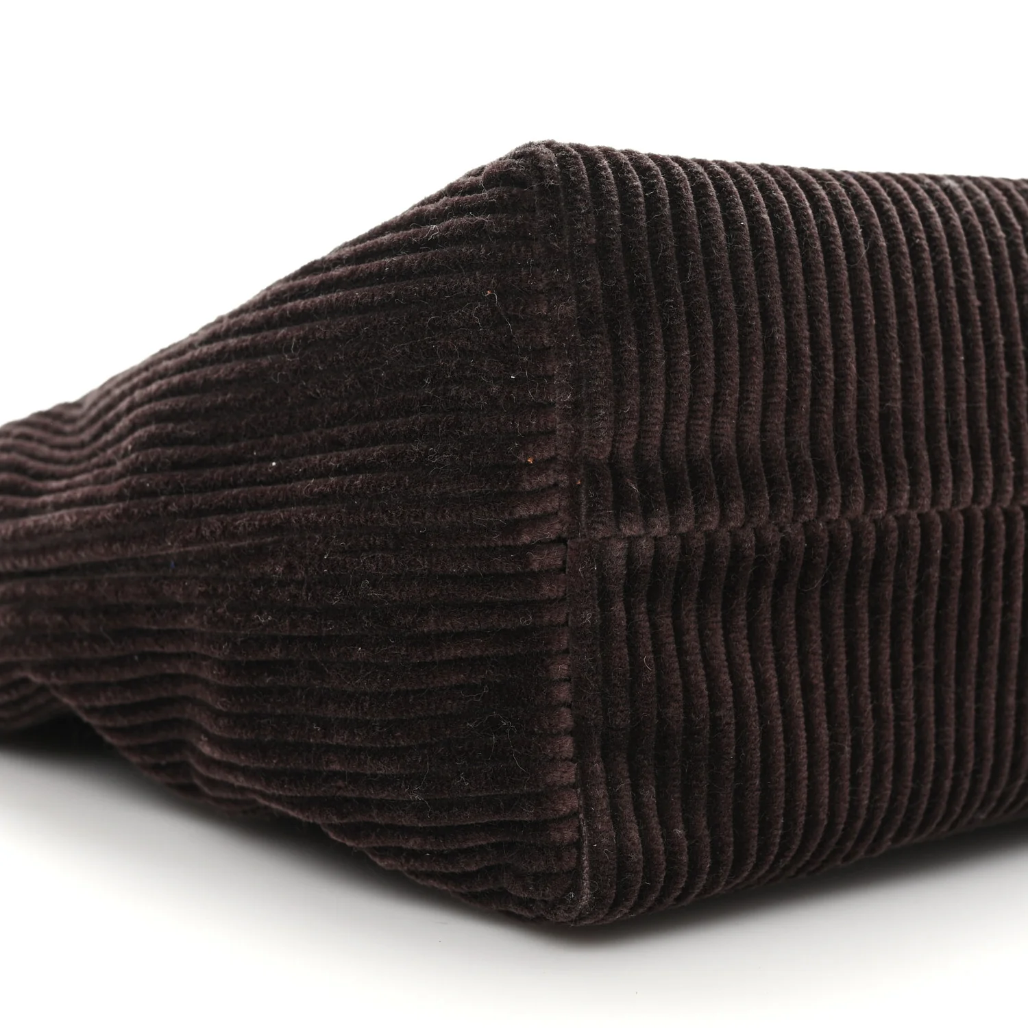 Corduroy Pouch Bag Ebony Baltic Blue - Top Club