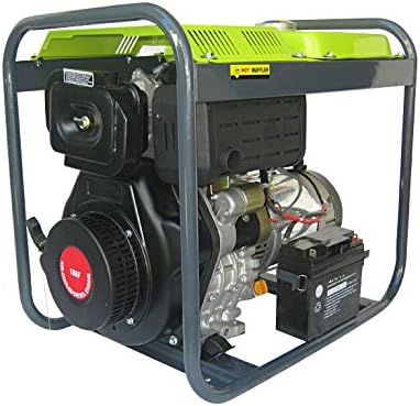 Varan Motors - 92611 Generatore elettrico Diesel 5.0 kVA, 1x 400V, 1x 230V, 1x 12VDC