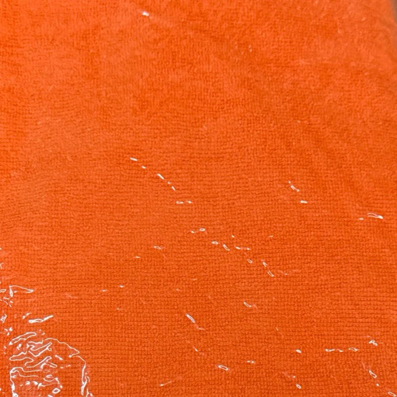 ORANGE MICROFIBER CLEANING CLOTH (16