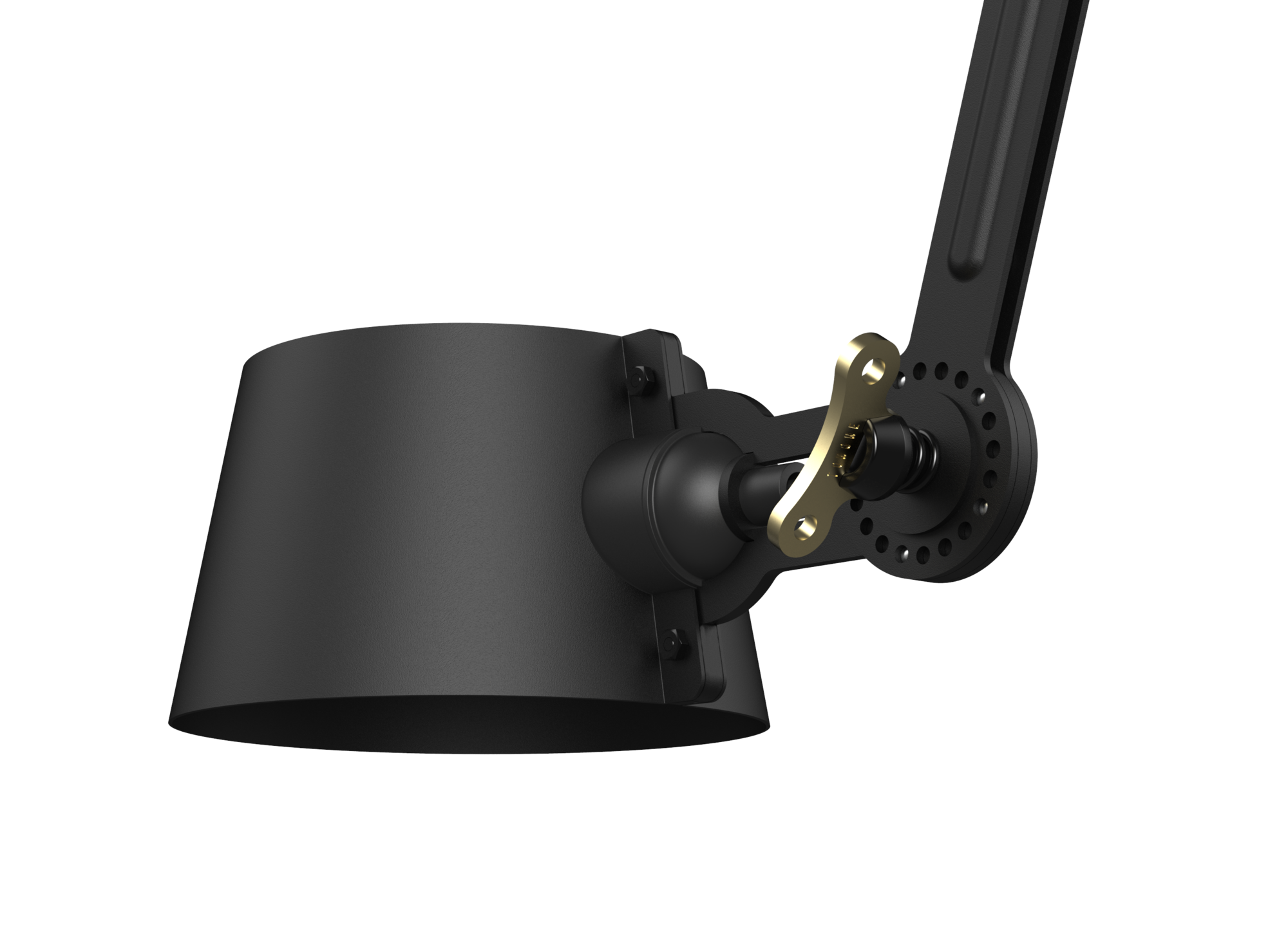 Plafondlamp Bolt sidefit install 2 armen smokey black